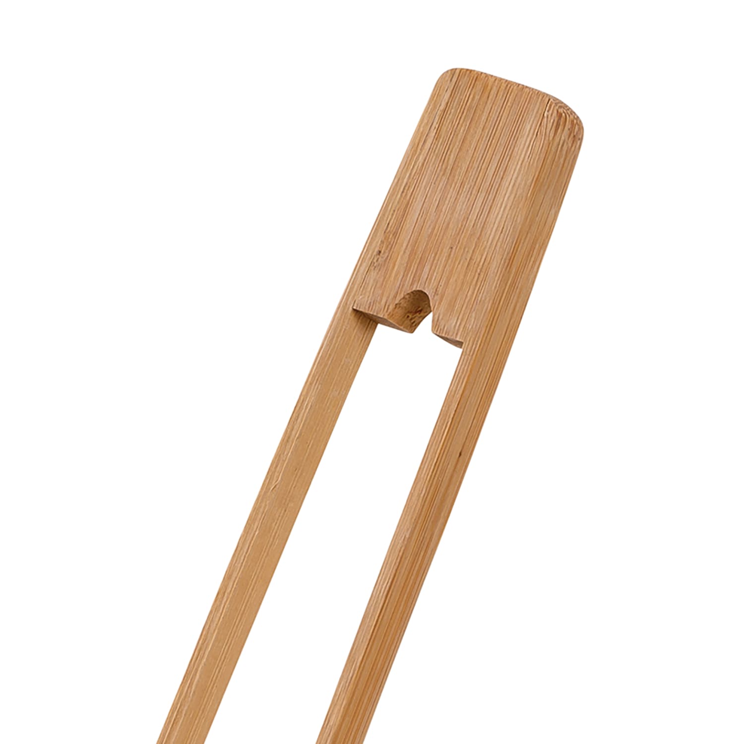 Joyce Chen Burnished Bamboo Tongs With Serrated Teeth, 11in - Image 3