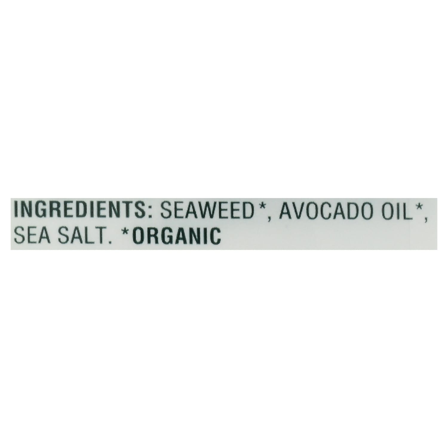 Gimme Roasted Organic Seaweed Snacks, Sea Salt Avocado Oil, 0.16 Oz, Total Qty 48 - Image 4