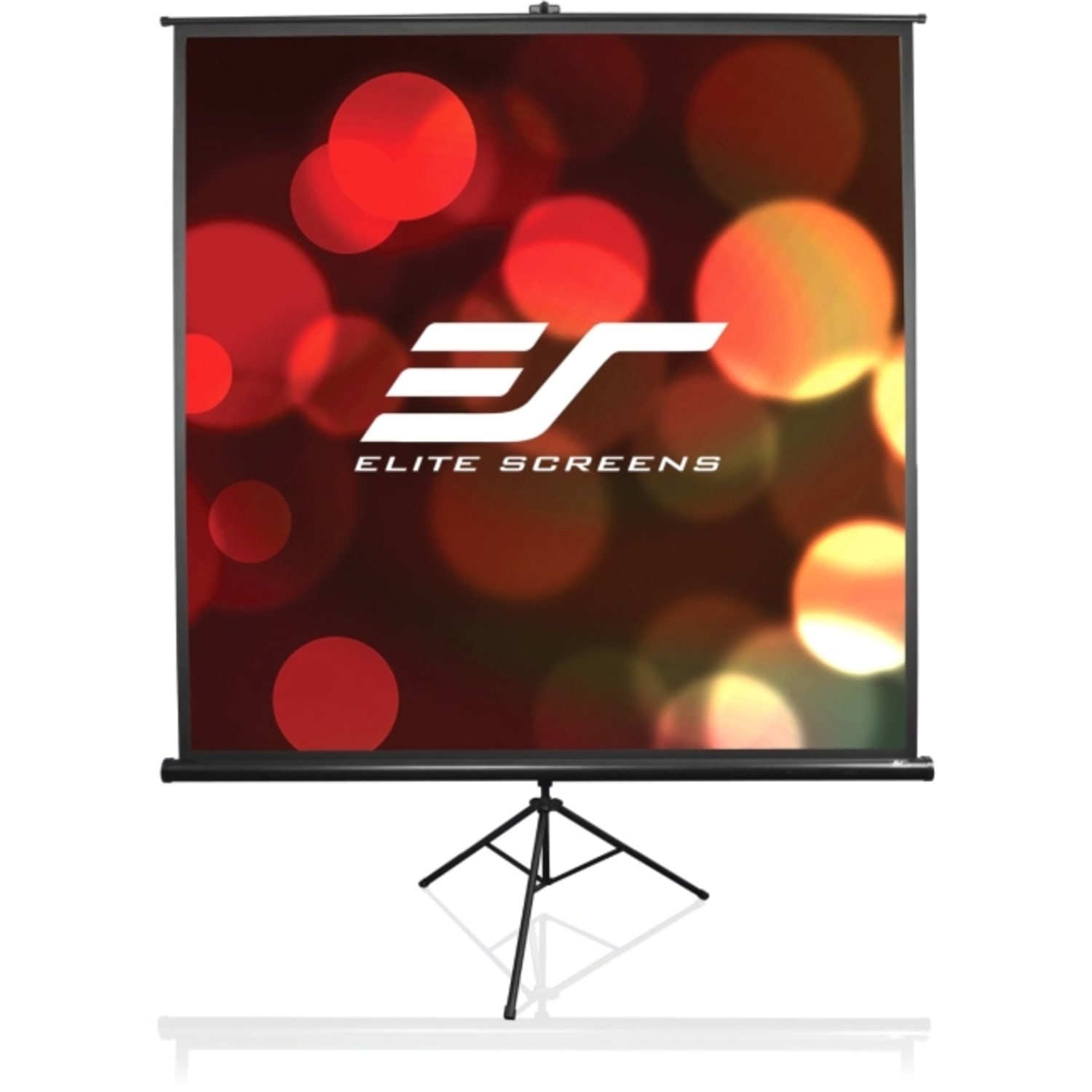 Elite Screens T100UWV1Portable Tripod Projector Screen - Image 3