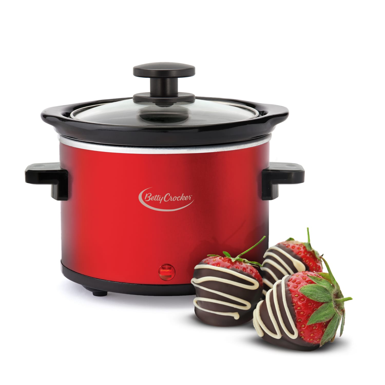 Betty Crocker 0.7-Quart Mini Warmer, Red - Image 3