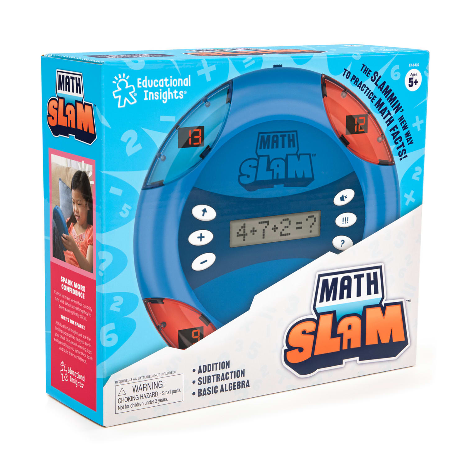 Educational Insights Math Slam Handheld Electronic Math Game - Image 3