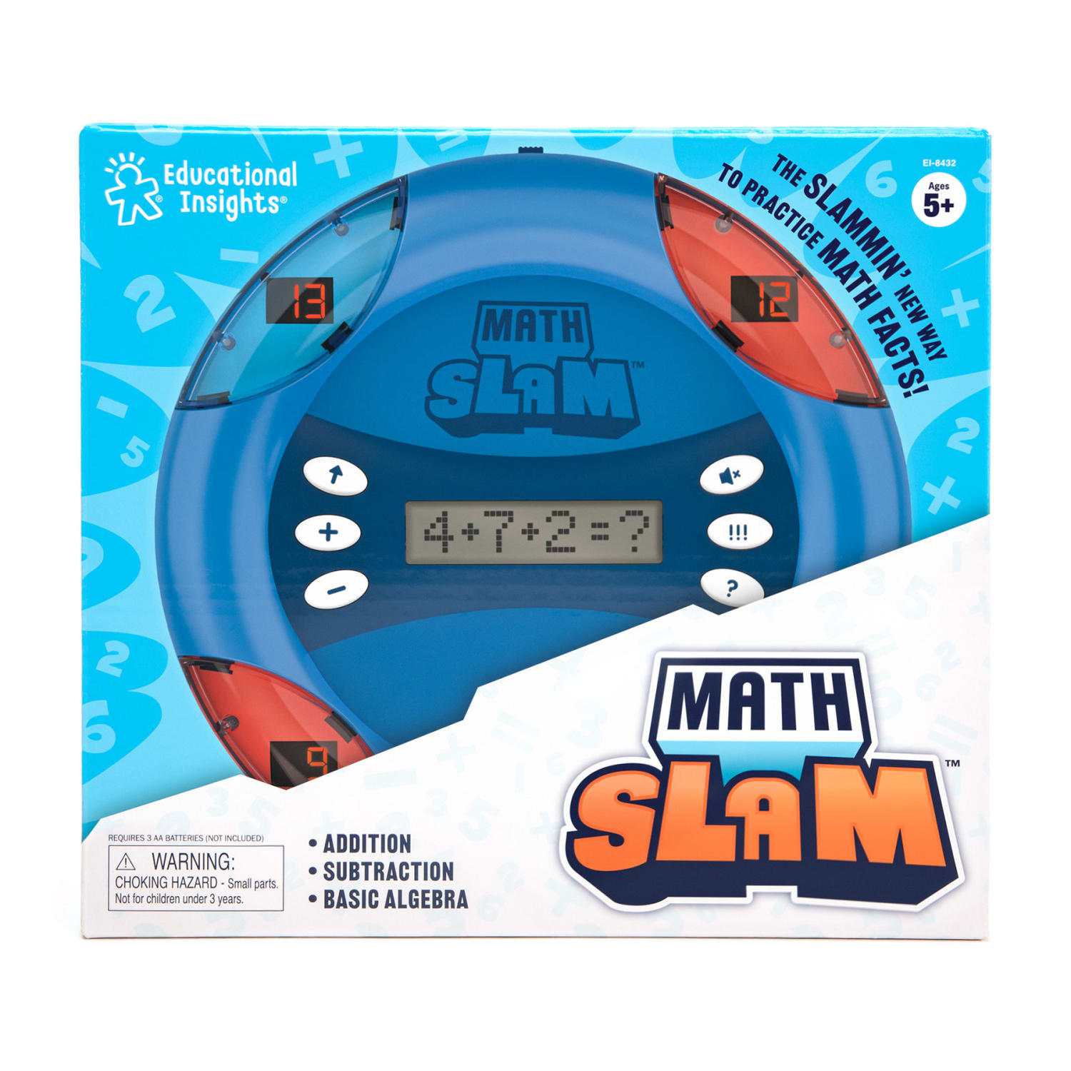 Educational Insights Math Slam Handheld Electronic Math Game - Image 4