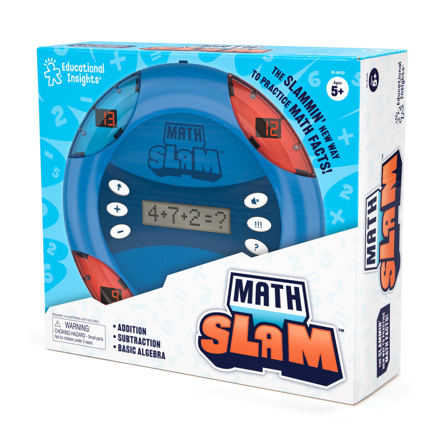 Educational Insights Math Slam Handheld Electronic Math Game - Image 6