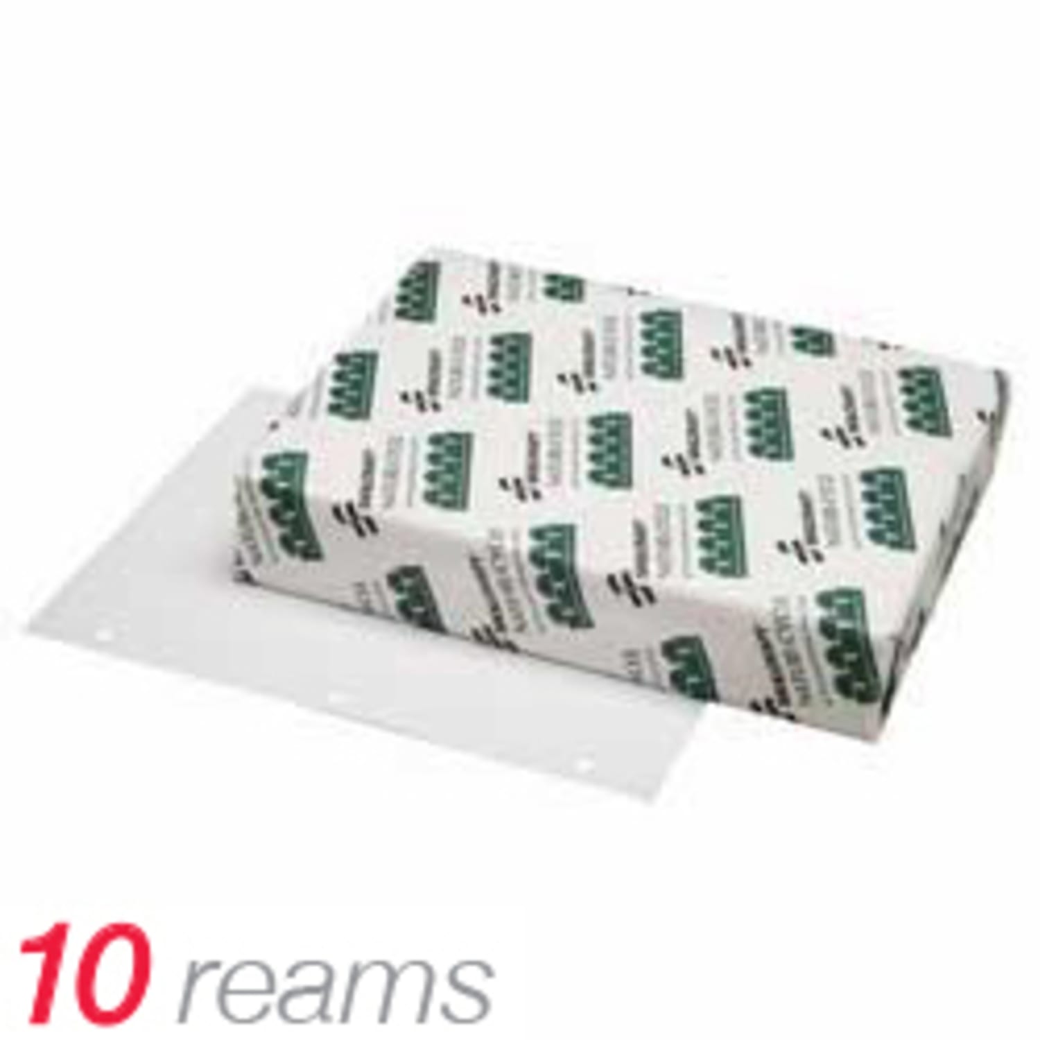 SKILCRAFT Nature-Cycle Copy Paper, White, Letter (8.5in x 11in), 5000 Sheets Per Case, 20 Lb, 92 Brightness, 75% Recycled (AbilityOne 7530-01-539-9831) - Image 3