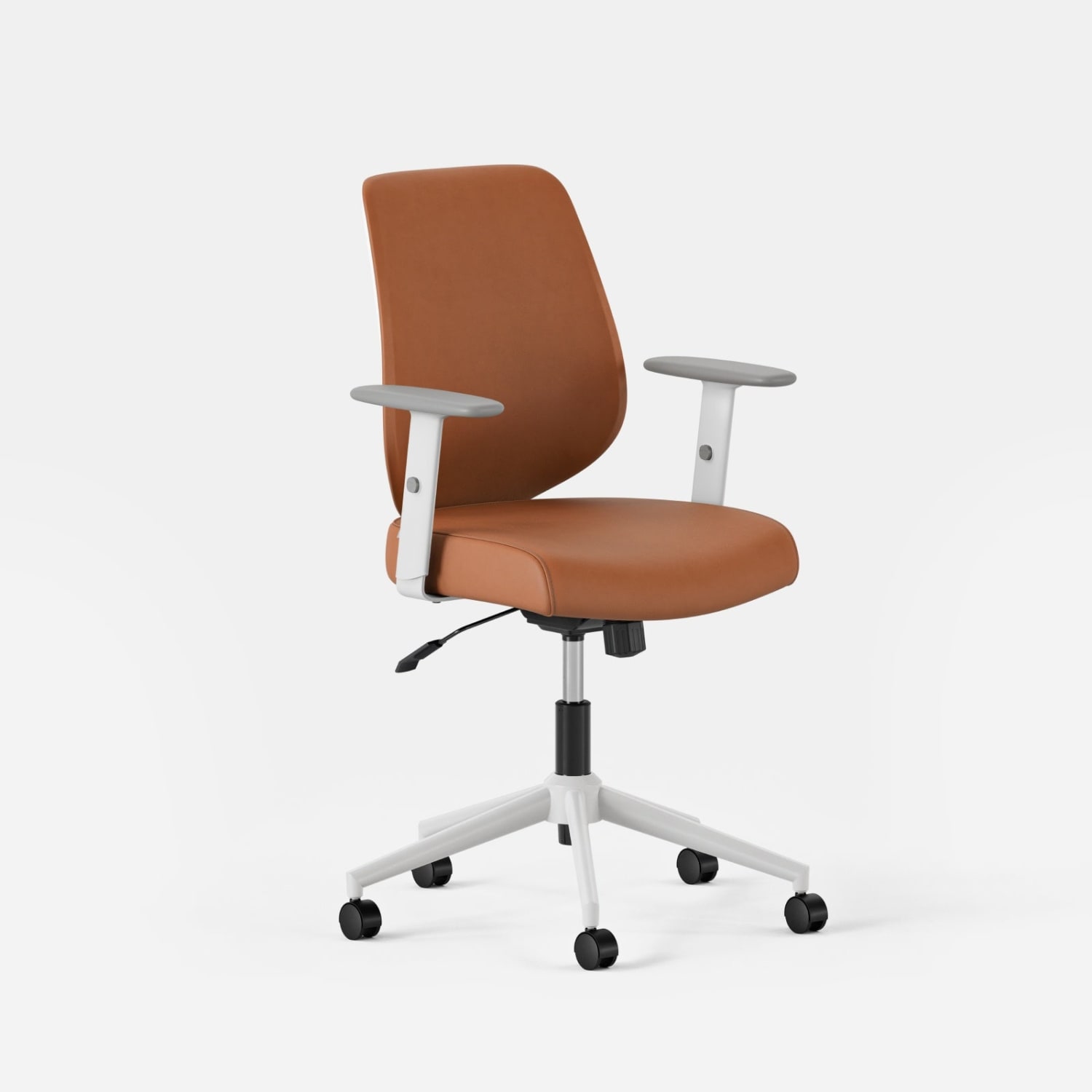 Branch Furniture Daily Ergonomic Vegan Leather MidBack Task Chair Dune PopularChairscom Branch Furniture Daily Ergonomic Vegan Leather Mid Back Task Chair Dune PopularChairscom