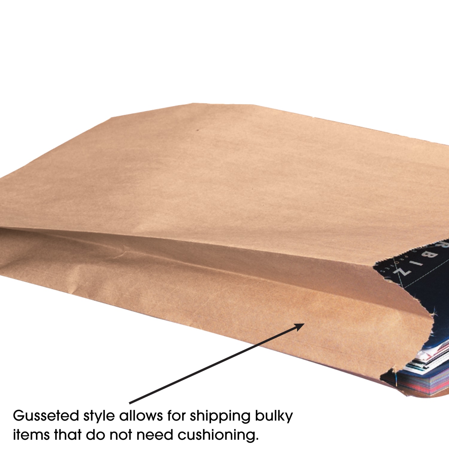 Partners Brand Gusseted Nylon Reinforced Envelopes, #12, 12 1/2in x 4in x 20in, Pack Of 250 - Image 4