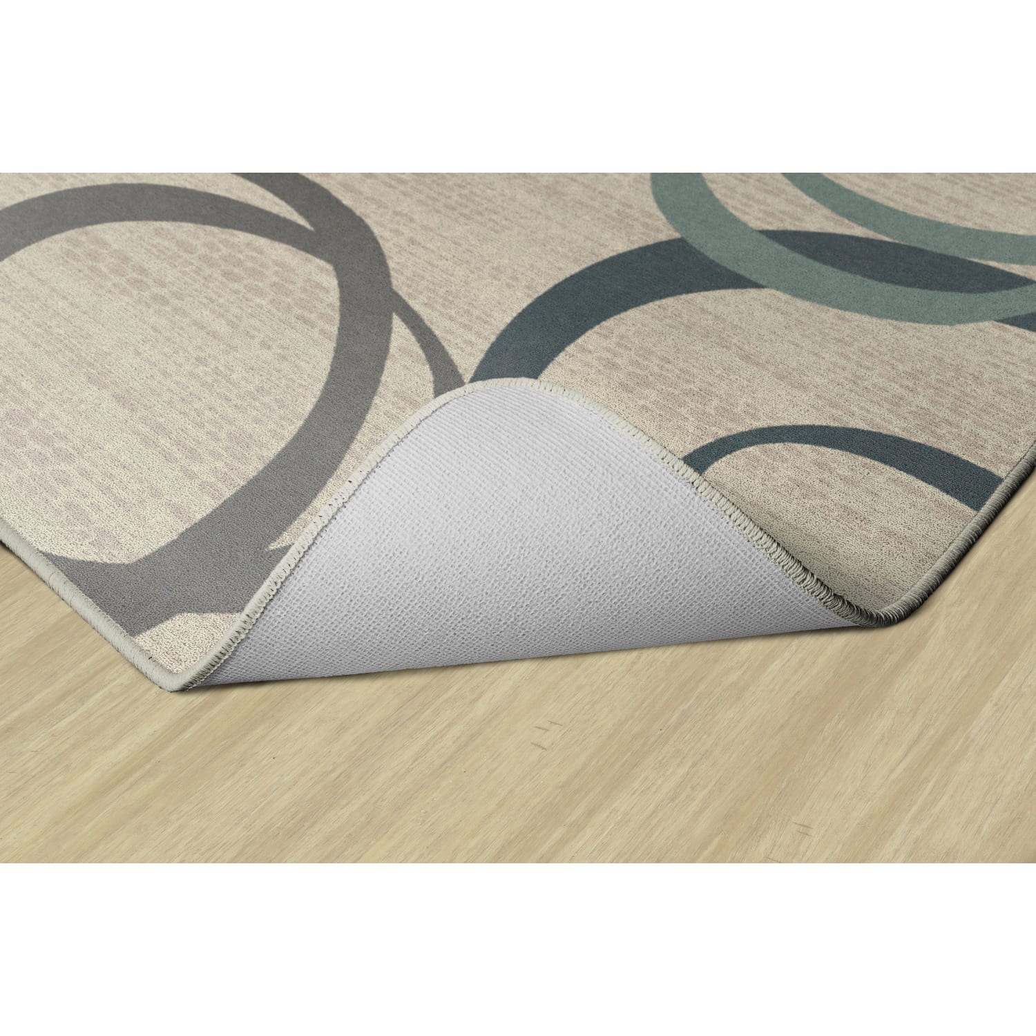 Flagship Carpets Duo Rectangular Rug, 8-1/3ft x 12ft, Blue - Image 5