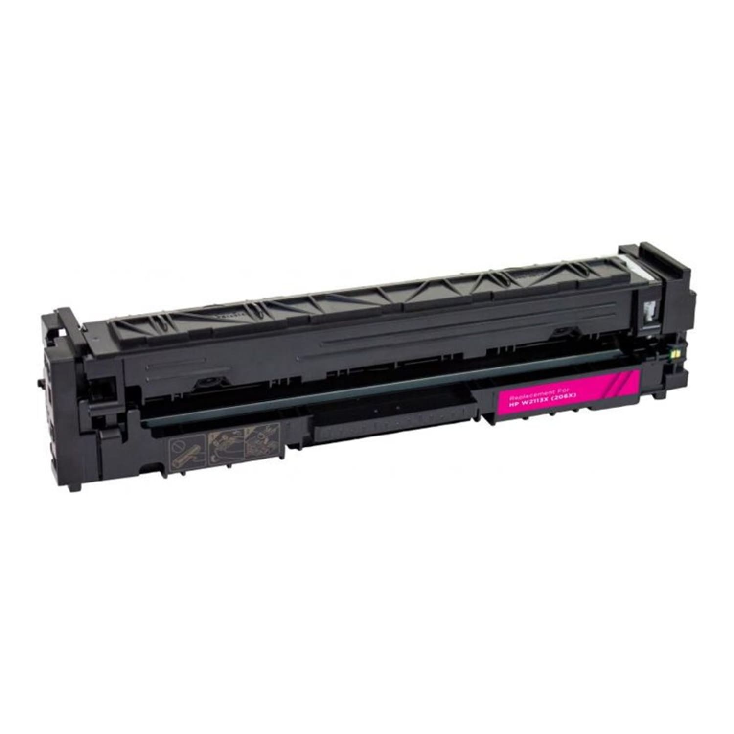 Office Depot Remanufactured Magenta High Yield Toner Cartridge Replacement For HP 206X, OD206XM - Image 3