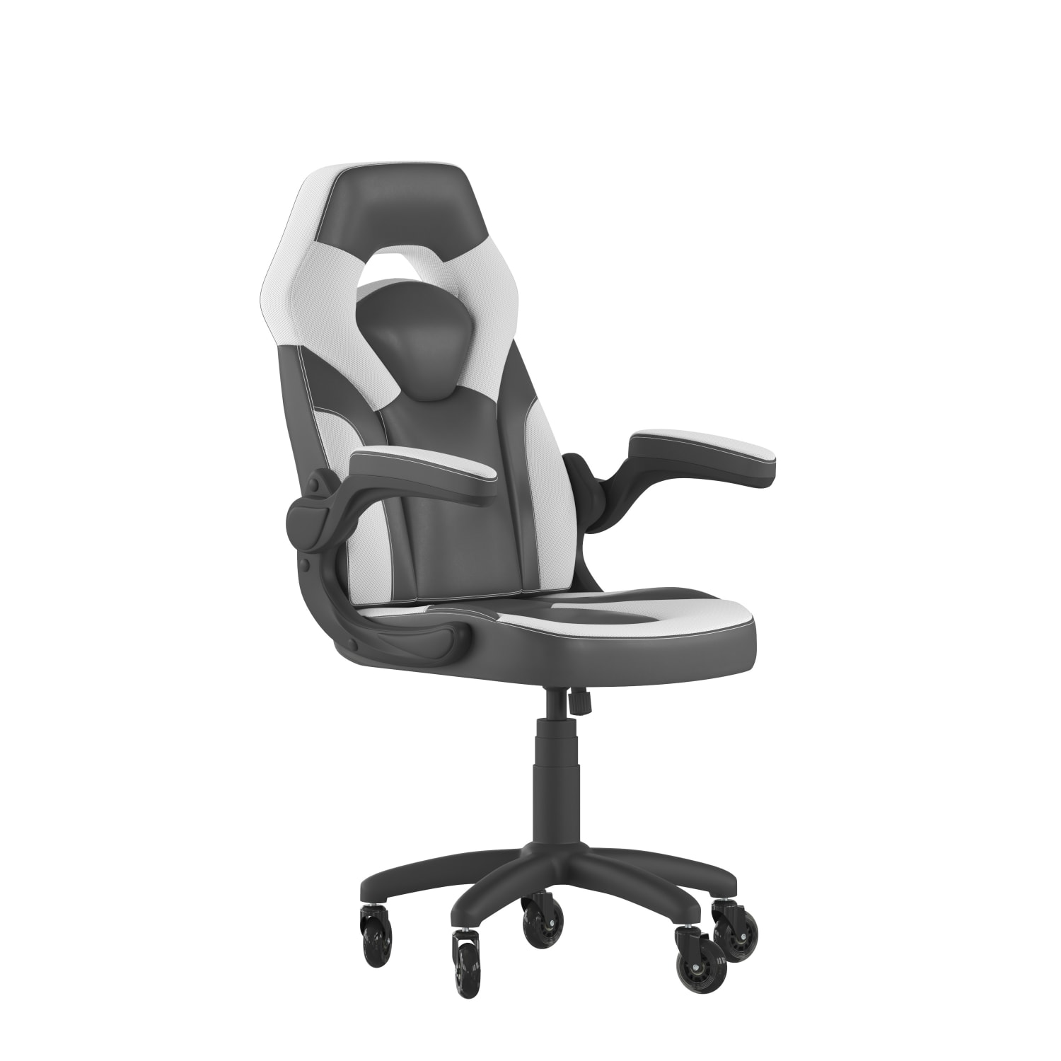 Flash Furniture X10 Racing Ergonomic Faux Leather Computer Gaming Chair White PopularChairscom Flash Furniture X10 Racing Ergonomic Faux Leather Computer Gaming Chair White PopularChairscom