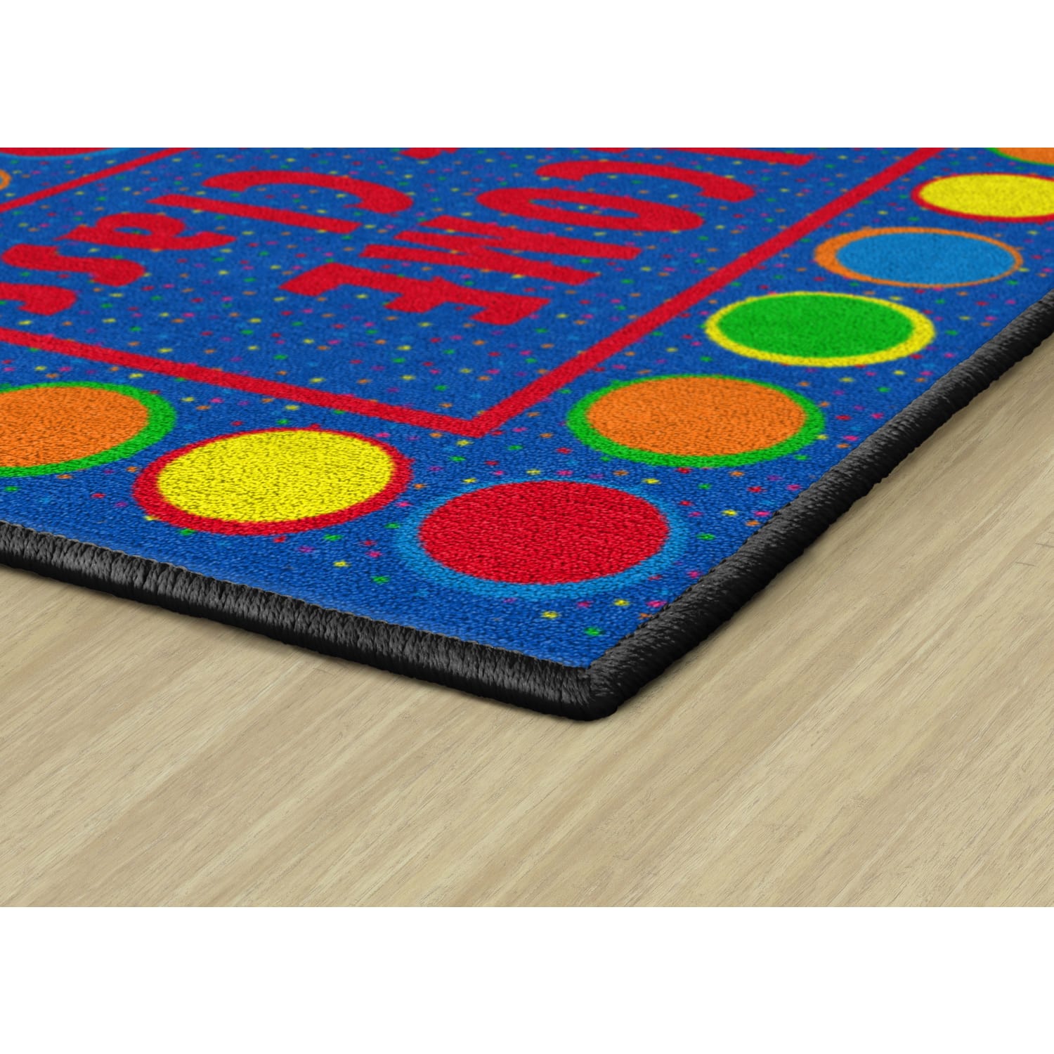Flagship Carpets Sitting Spots Primary Class Welcome Mat, 2ftH x 3ftW - Image 4