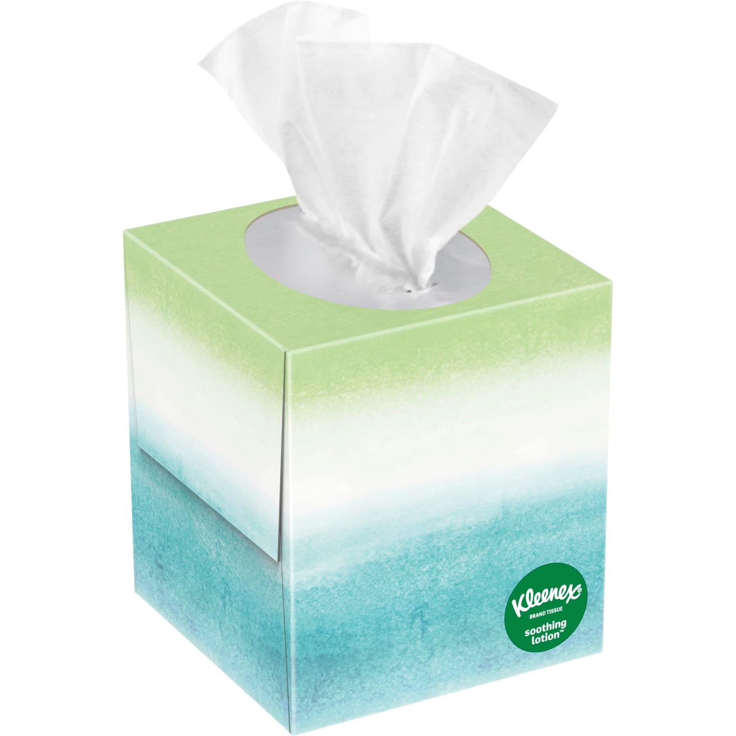 Kleenex 3-Ply Soothing Lotion Tissues, White, 60 Tissues Per Box, Carton Of 27 Boxes - Image 3