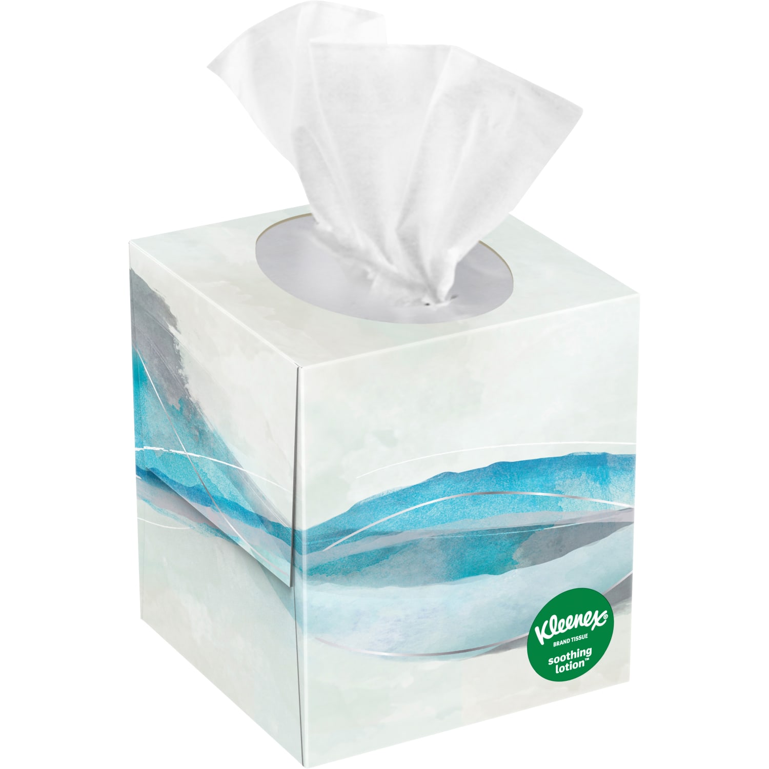 Kleenex 3-Ply Soothing Lotion Tissues, White, 60 Tissues Per Box, Carton Of 27 Boxes - Image 4