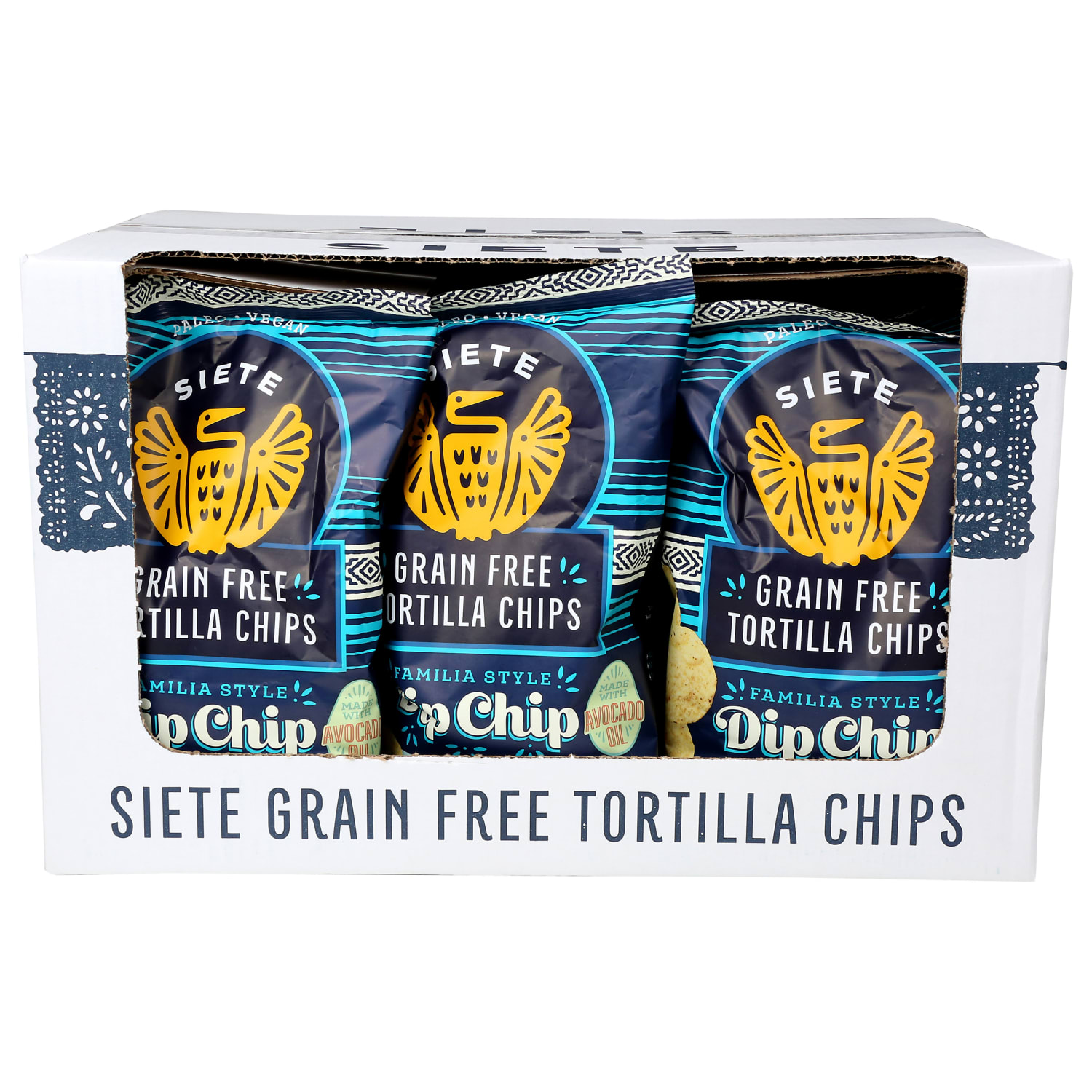 Siete Tortilla Chips, Dip Chip, 5 Oz, Total Qty 12 - Image 4