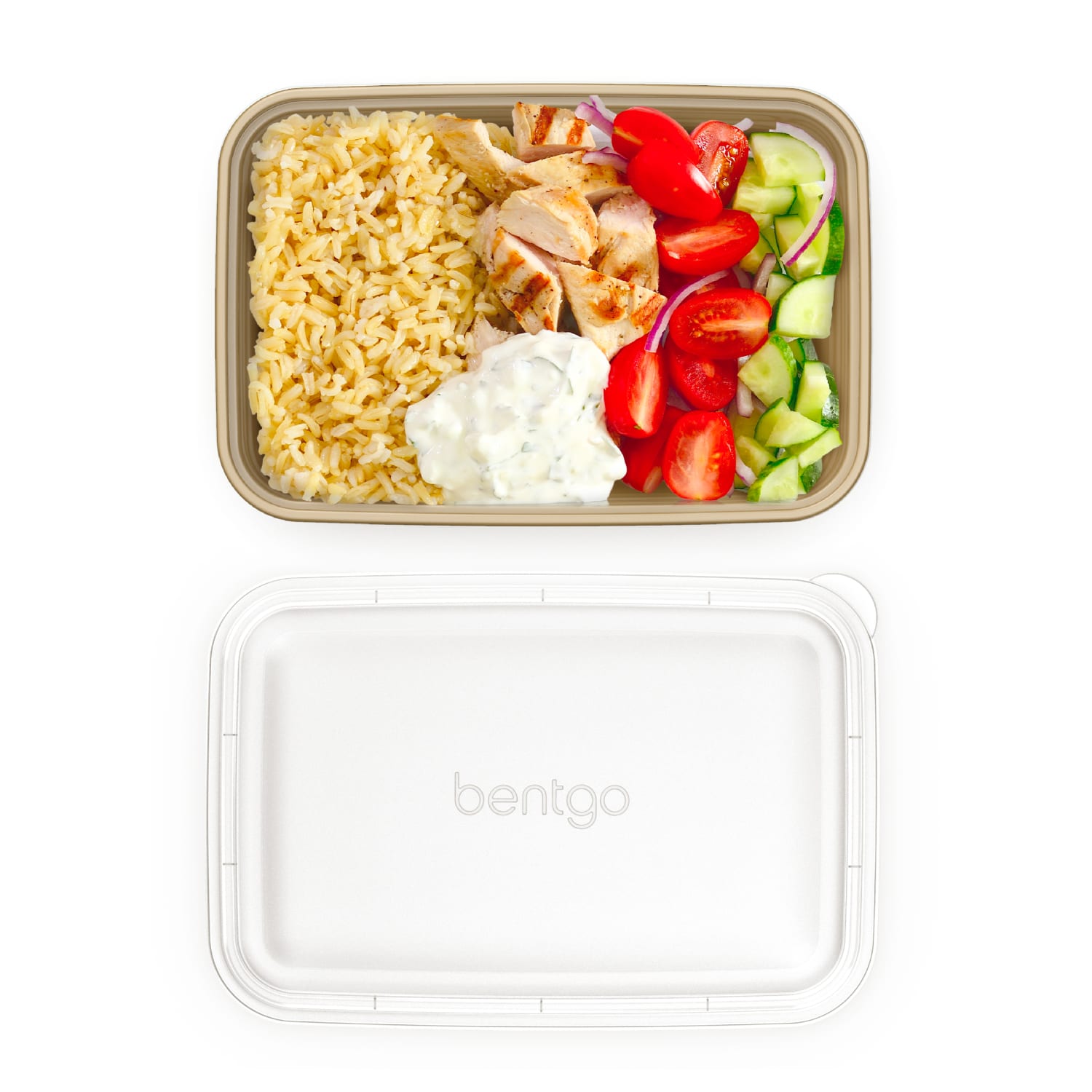 Bentgo Prep 1-Compartment Containers, 6-1/2inH x 6inW x 8-3/4inD, Gold, Pack Of 10 Containers - Image 4