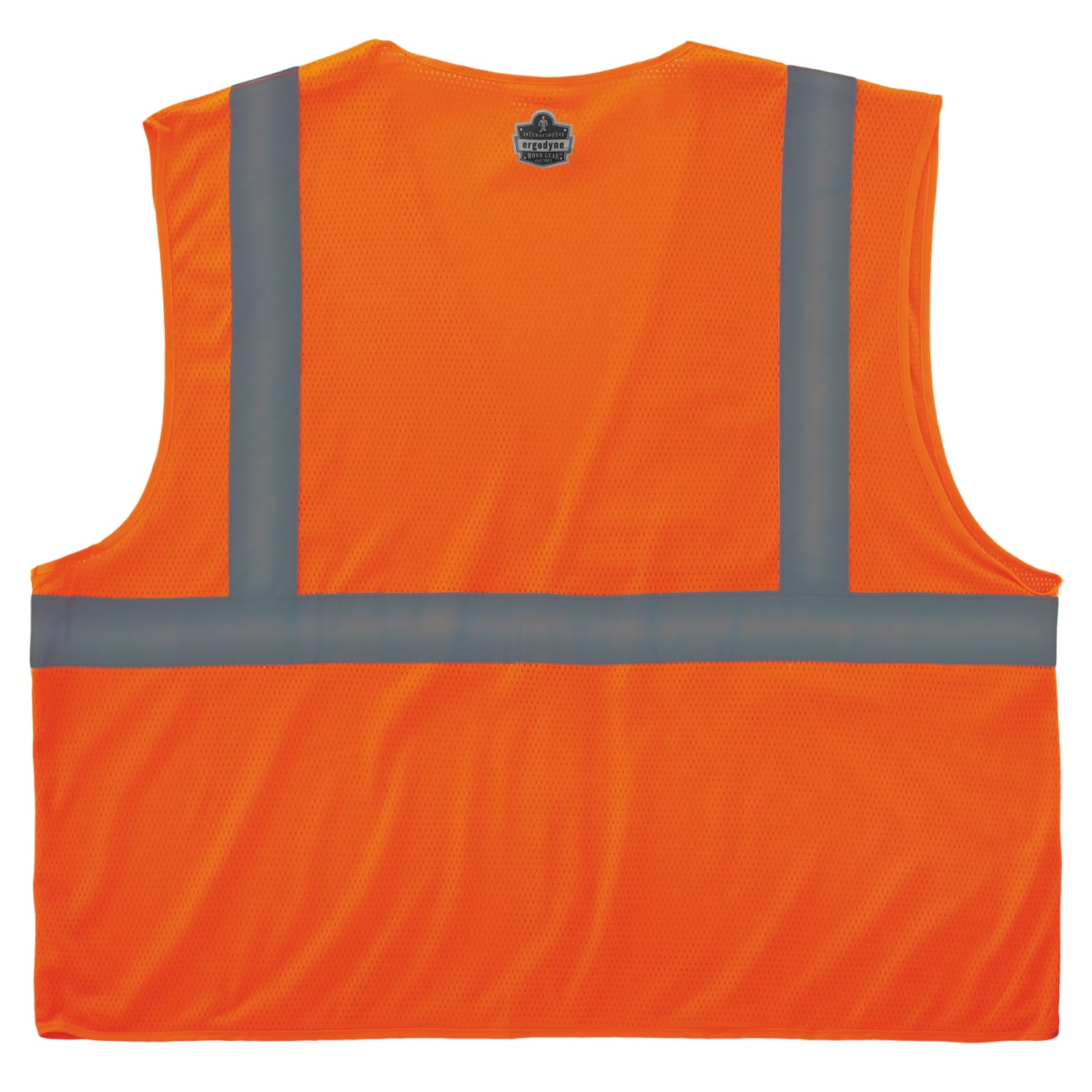 Ergodyne GloWear Mesh Hi-Vis Safety Vest, Large, Orange - Image 3