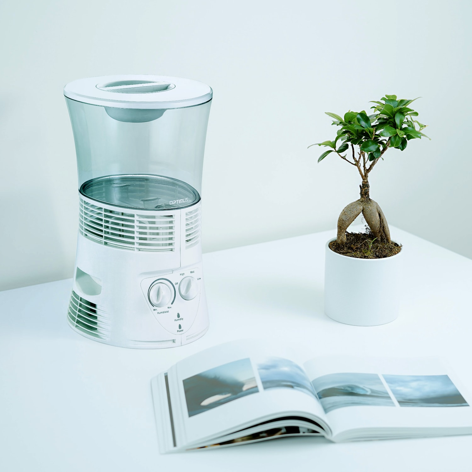 Optimus Cool Mist Evaporative Humidifier, 3.0 Gallon - Image 5