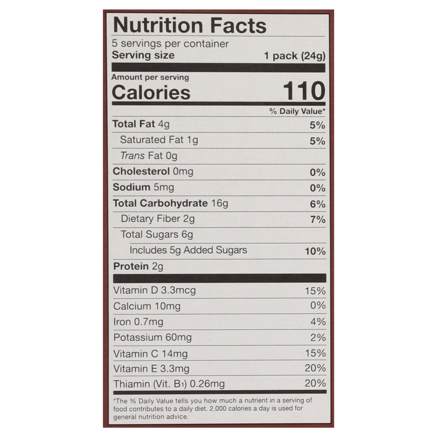 Made Good Granola Bars, Chocolate Chip, 0.85 Oz, Total Qty 30 - Image 5