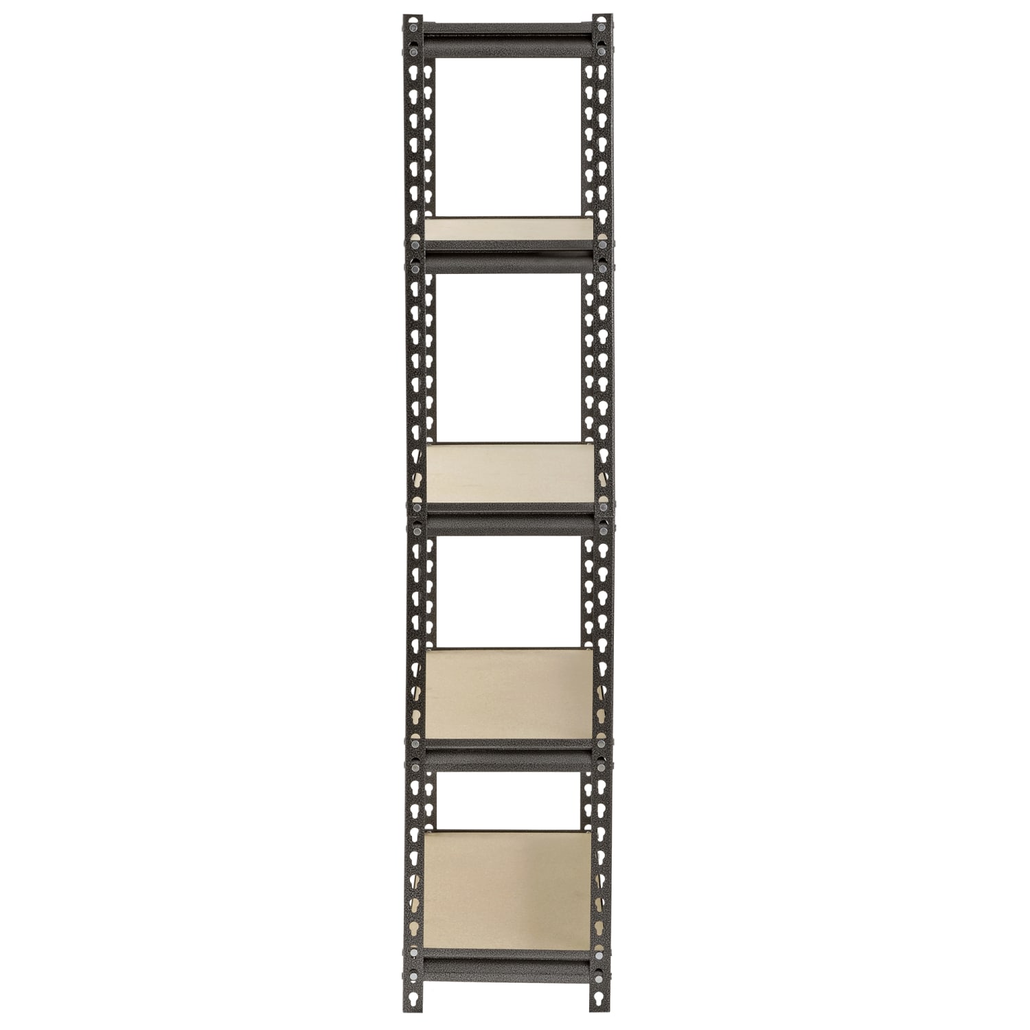 Edsal Muscle Rack Heavy Duty Boltless Steel Shelving Unit, 5-Shelf, 60inH x 30inW x 12inD, Silver - Image 5