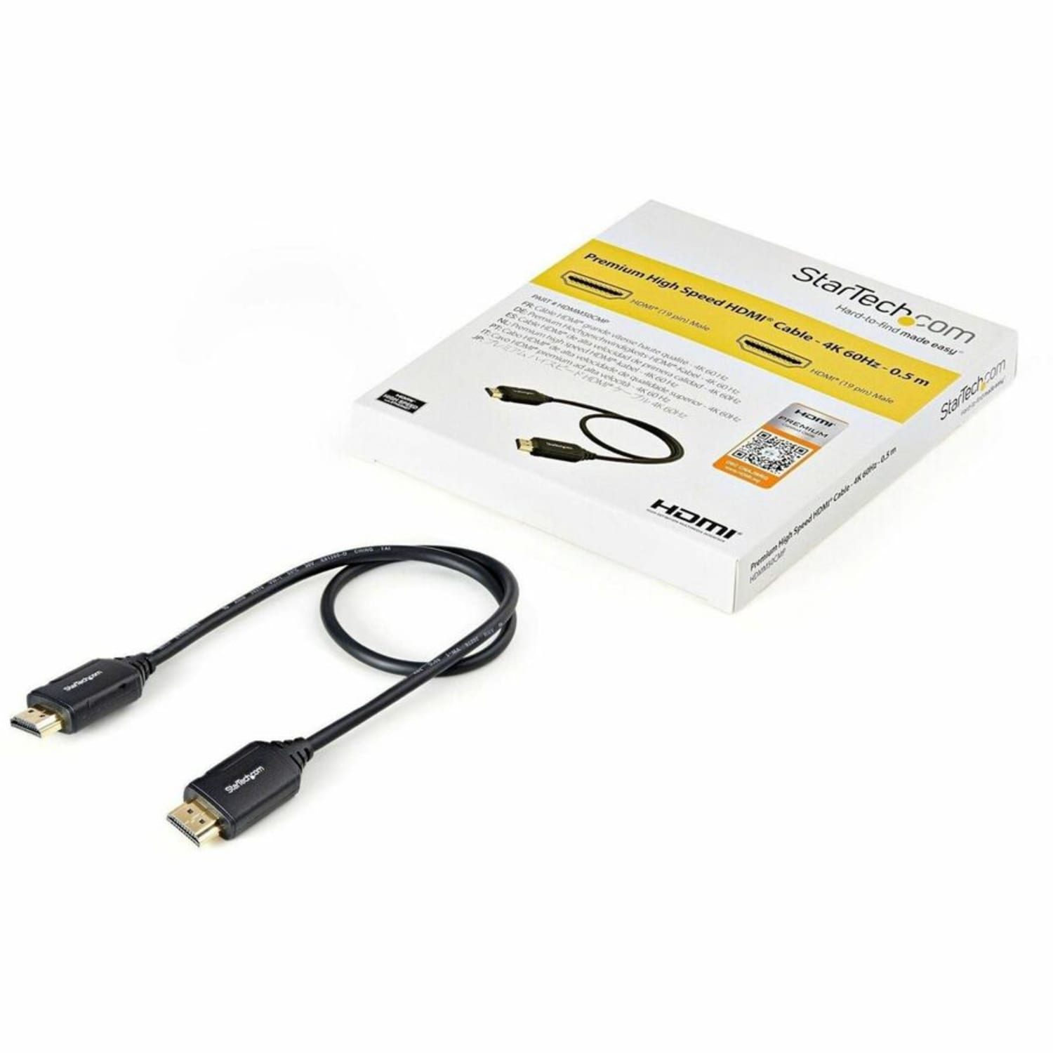 StarTech.com 4K HDMI Cable, 1ft - Image 5