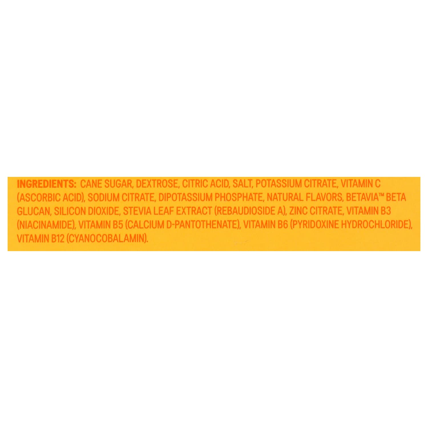 Liquid I.V. Hydration Multiplier Electrolyte Drink Mix, Tangerine Immune, 0.56 Oz, Total Qty 8 - Image 3
