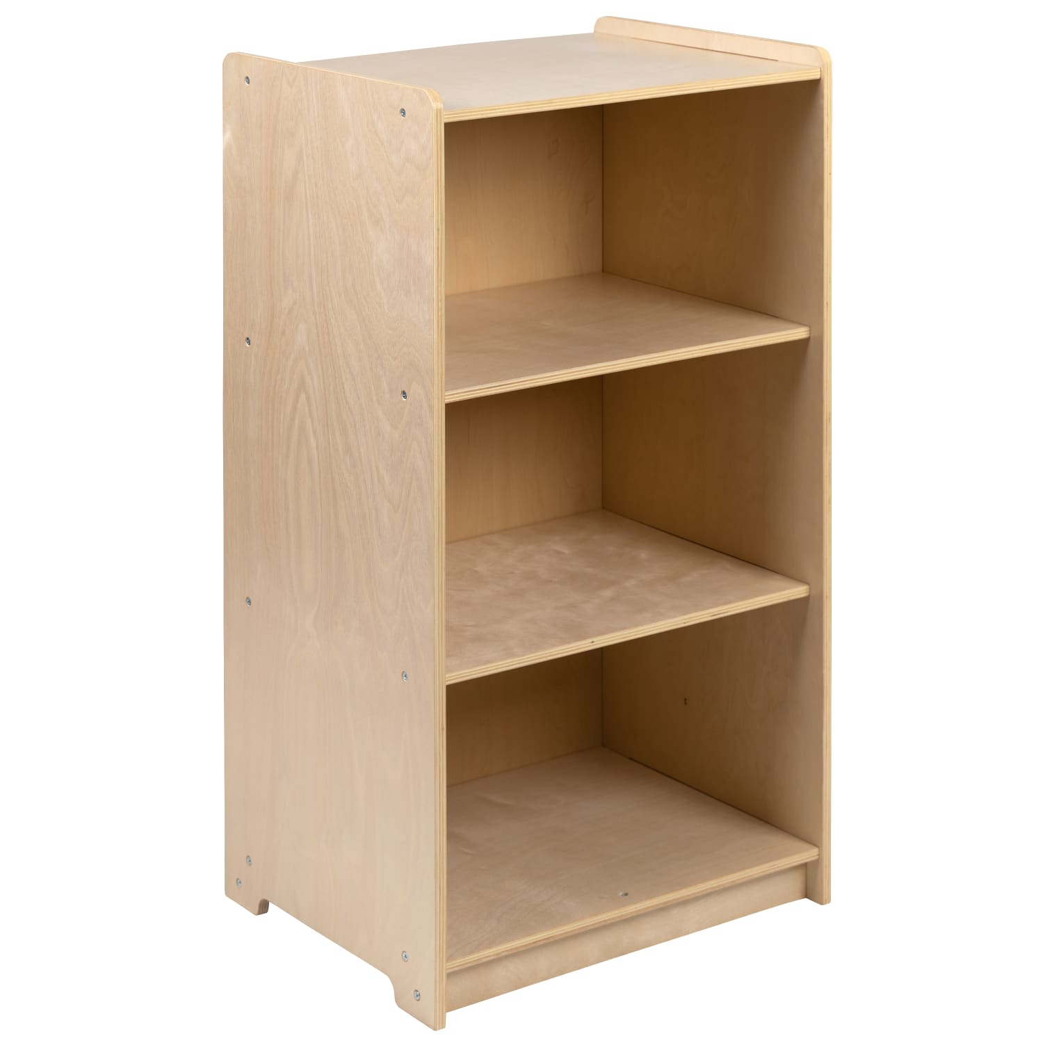 Flash Furniture Wooden School Classroom Storage Cabinet/Bookshelf, 36inH x 18inW x 15inD, Natural - Image 4