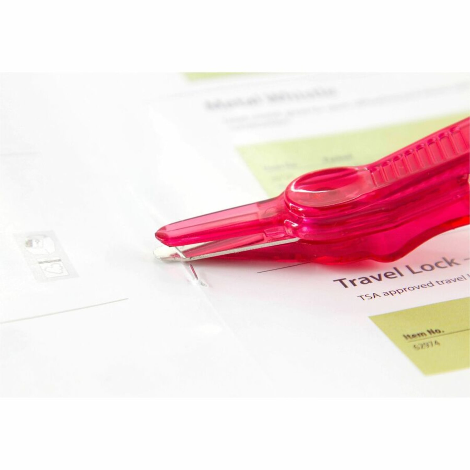 Baumgartens Translucent Slim Staple Remover - Plastic - Assorted - Compact - 1 Each - Image 3