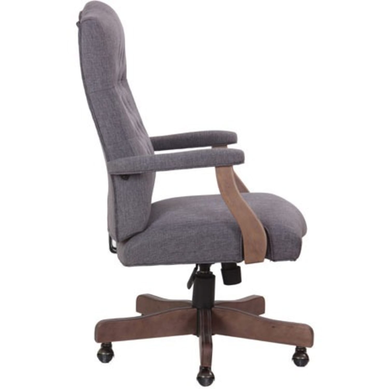 Boss Office Products Tufted Ergonomic Fabric HighBack Office Chair Slate GrayDriftwood PopularChairscom Boss Office Products Tufted Ergonomic Fabric High Back Office Chair Slate GrayDriftwood PopularChairscom