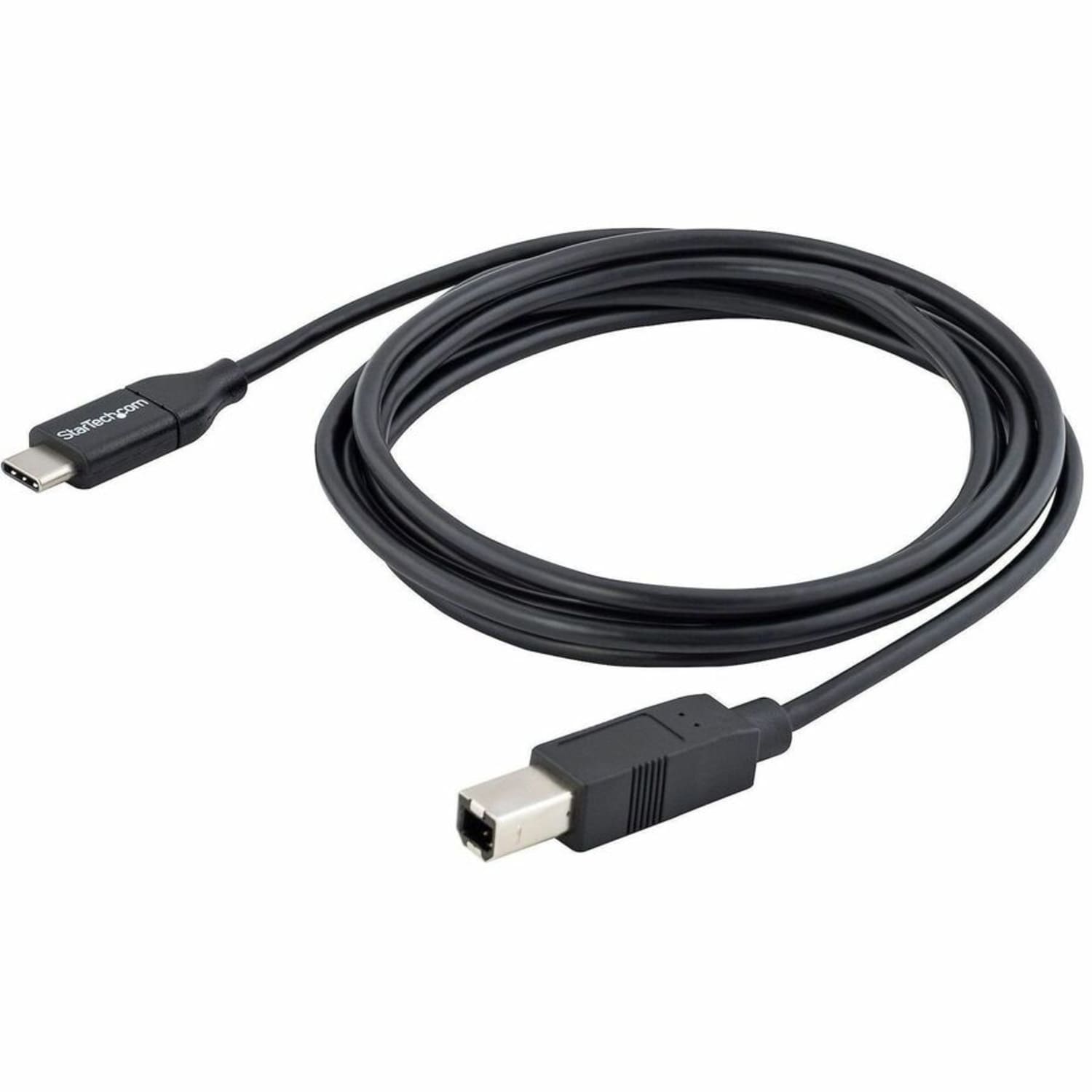StarTech.com 2m 6ft USB C to USB B Cable - Black - Image 4