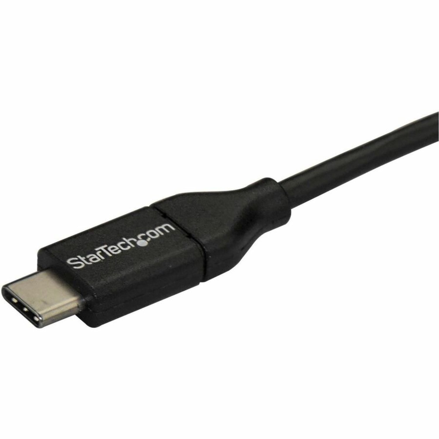 StarTech.com 2m 6ft USB C to USB B Cable - Black - Image 6
