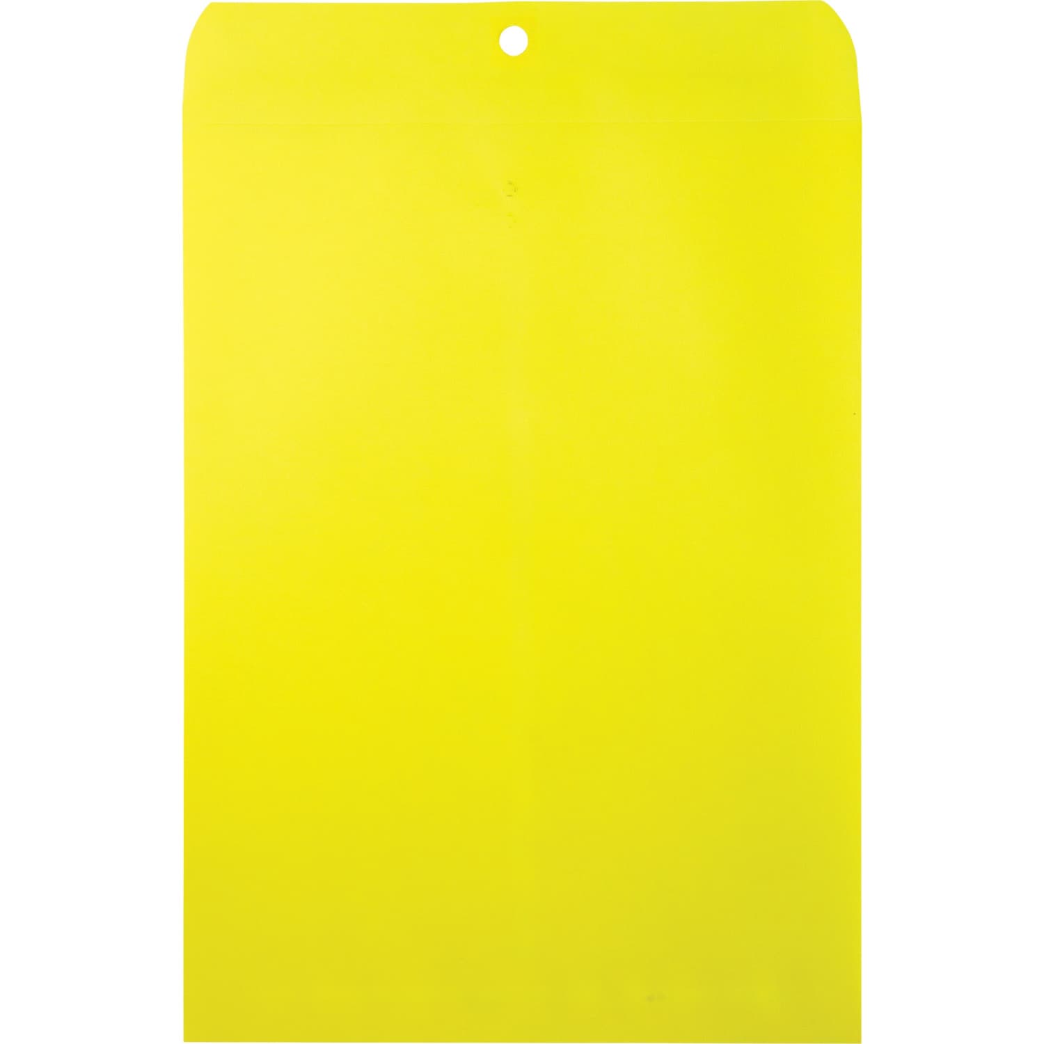 Quality Park #90 Envelopes, Clasp Closure, Yellow, Pack Of 10 Envelopes - Image 3