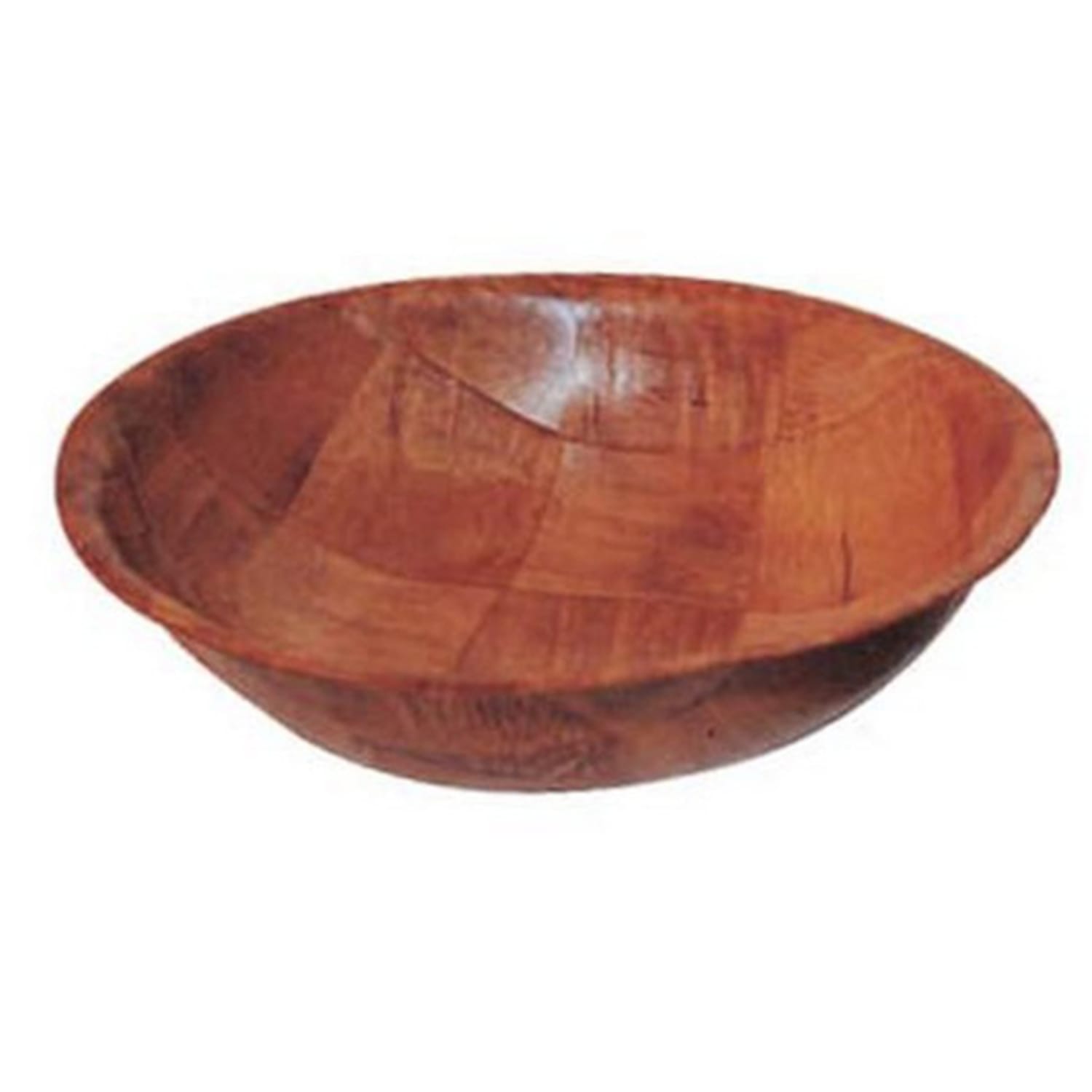 Winco Woven Wood Salad Bowl, 6in