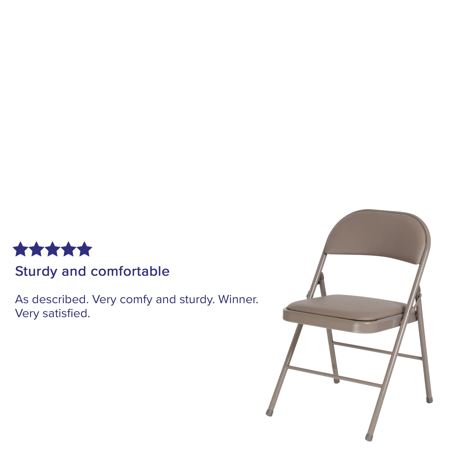 Flash Furniture Hercules Double Braced Vinyl Folding Chairs Set Of 4 Folding Chairs Gray PopularChairscom