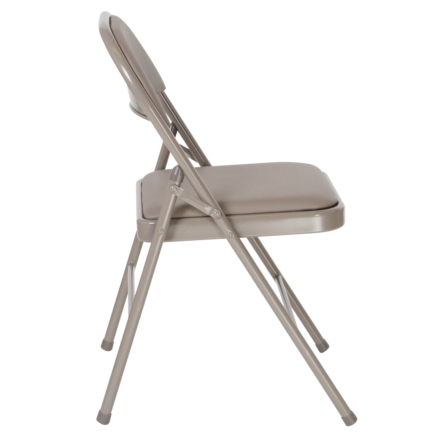 Flash Furniture Hercules Double Braced Vinyl Folding Chairs Set Of 4 Folding Chairs Gray PopularChairscom