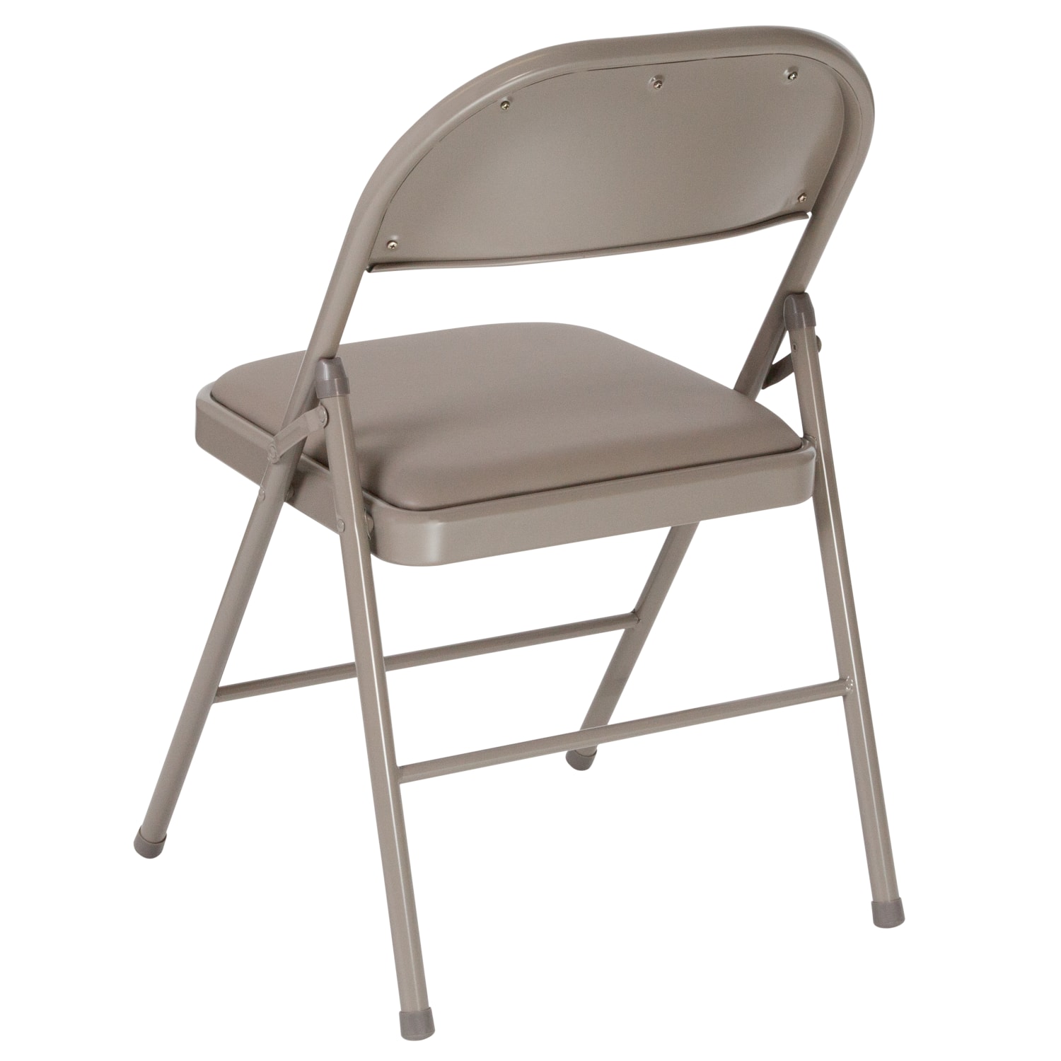 Flash Furniture Hercules Double Braced Vinyl Folding Chairs Set Of 4 Folding Chairs Gray PopularChairscom