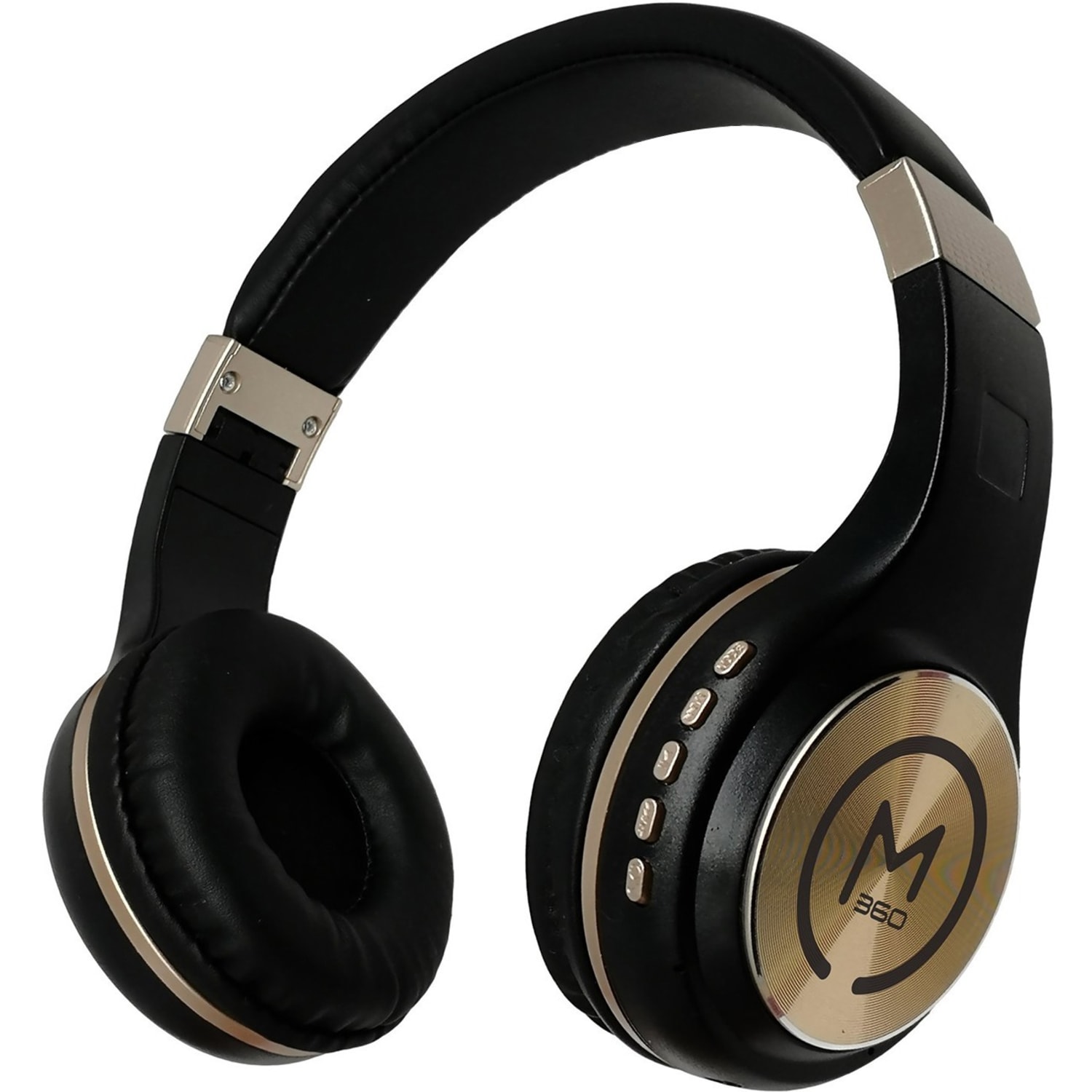 Morpheus 360 SERENITY Wireless Over-the-Ear Headphones, Black/Gold HP5500G - Stereo - Mini-phone (3.5mm) - HP5500G