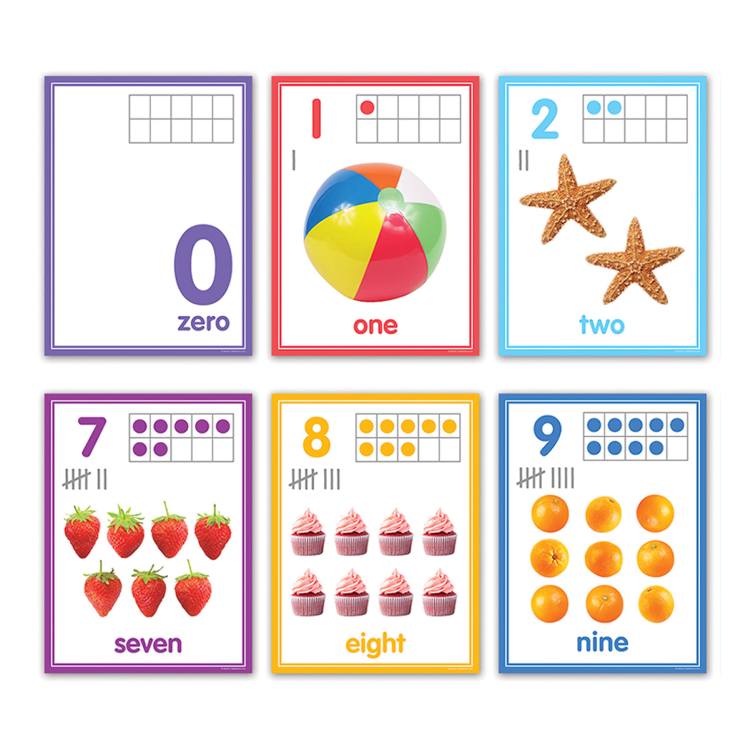 Teacher Created Resources Colorful Numbers 0-20 Bulletin Board Set, Multicolor - Image 3