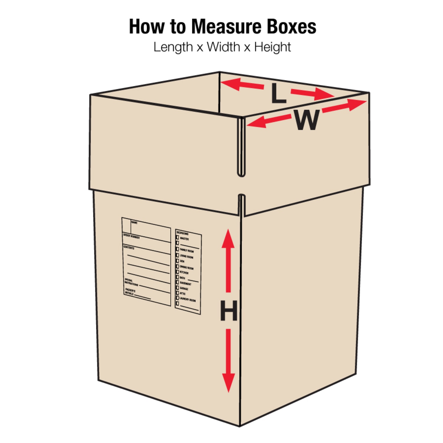 Office Depot Brand Deluxe Moving & Storage Boxes, 18in x 18in x 16in, Kraft, Case Of 20 - Image 3