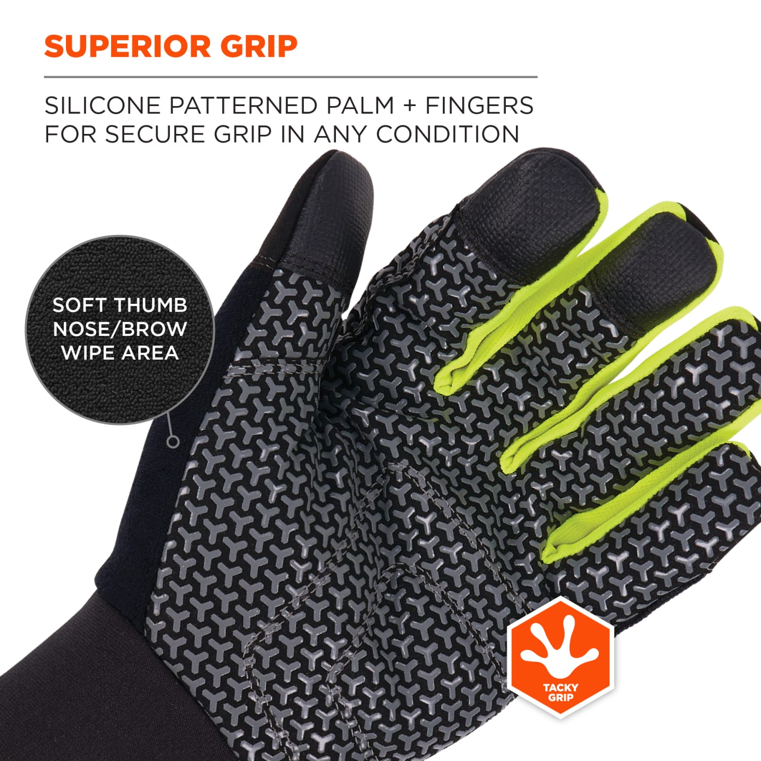 Ergodyne Proflex 850 Insulated Freezer Gloves, 2XS, Black - Image 6