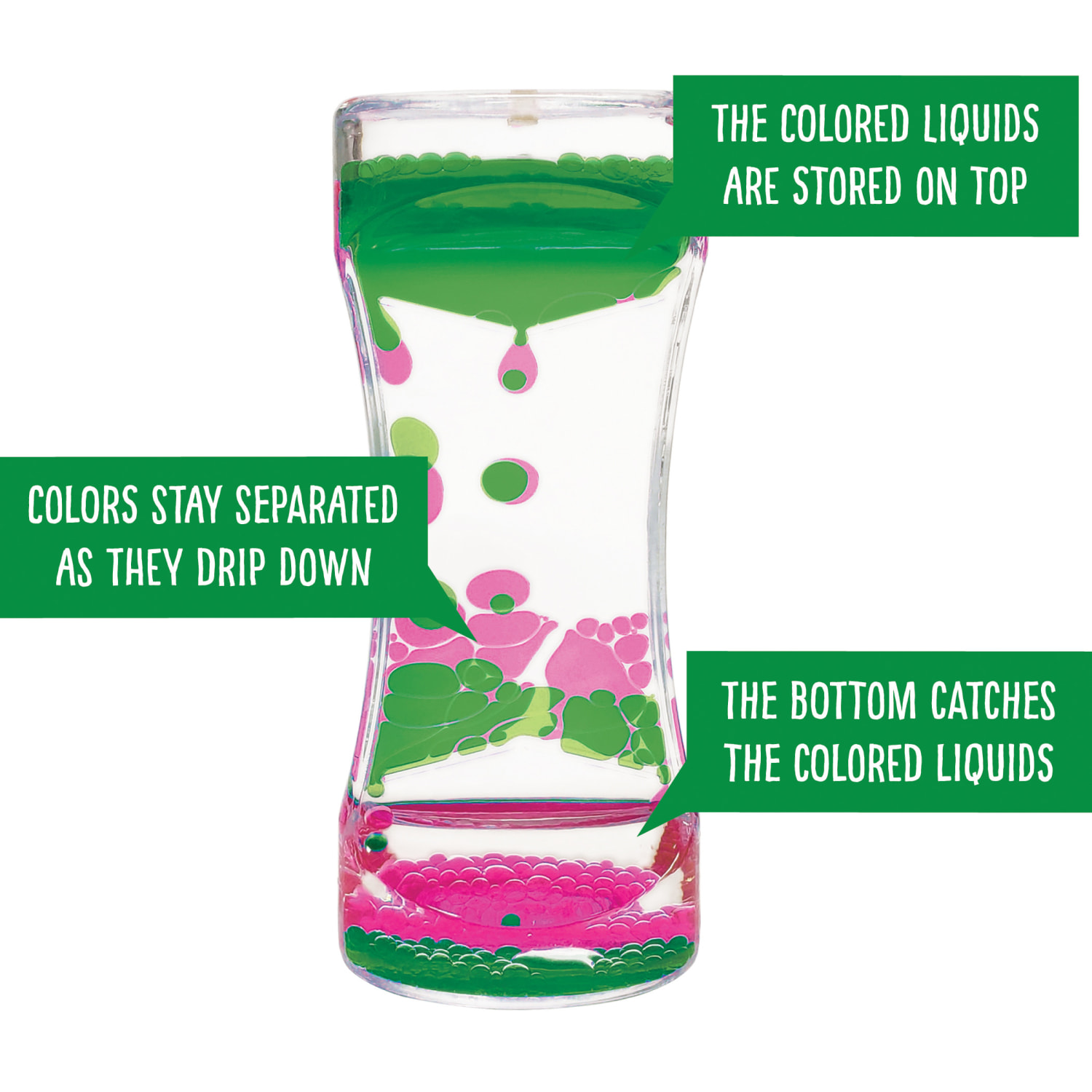 Teacher Created Resources Liquid Motion Bubbler, Pink & Green, Pack Of 6 - Image 6