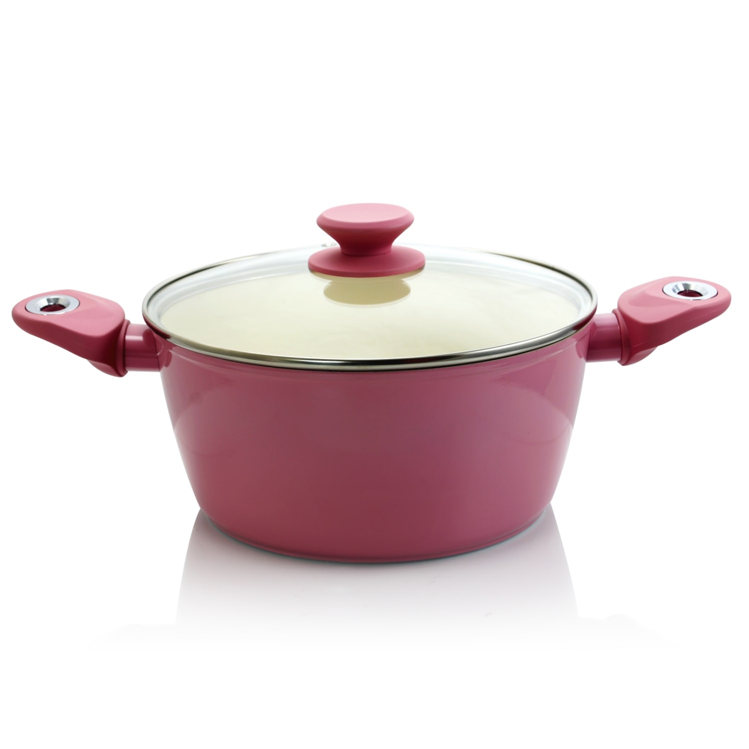 Gibson Home 7-Piece Plaza Cafe Cookware Set, Lavender - Image 5