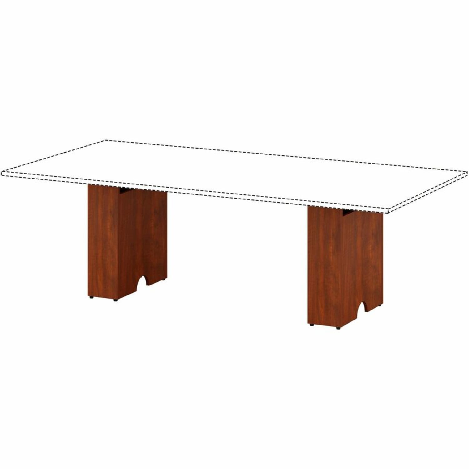 Lorell Essentials Modular Conference Table, 28.5inH x 23.6inW x 7.9inD, 16301 - Image 4