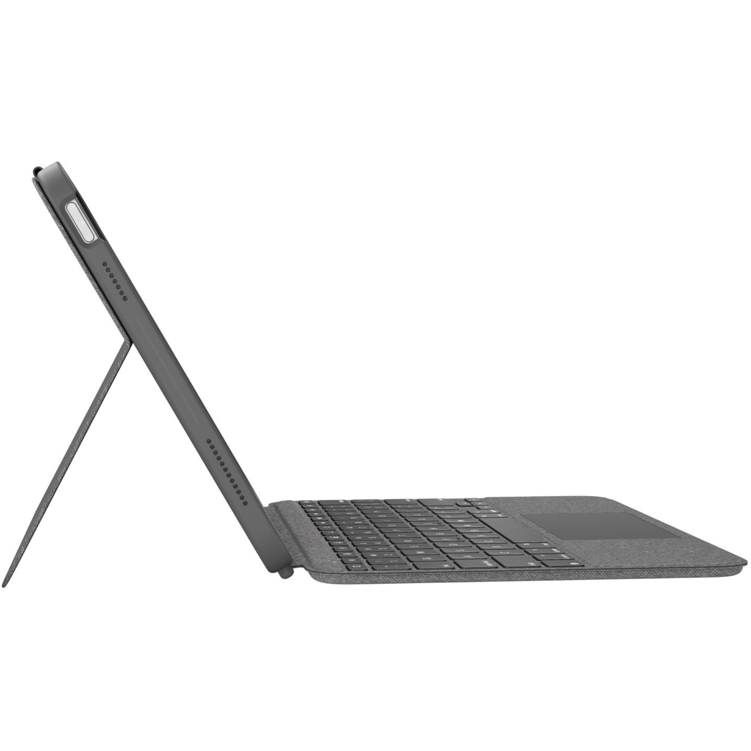 Logitech Combo Touch Keyboard/Cover Case (Folio) for 10.9in Apple, Oxford Gray - Image 3