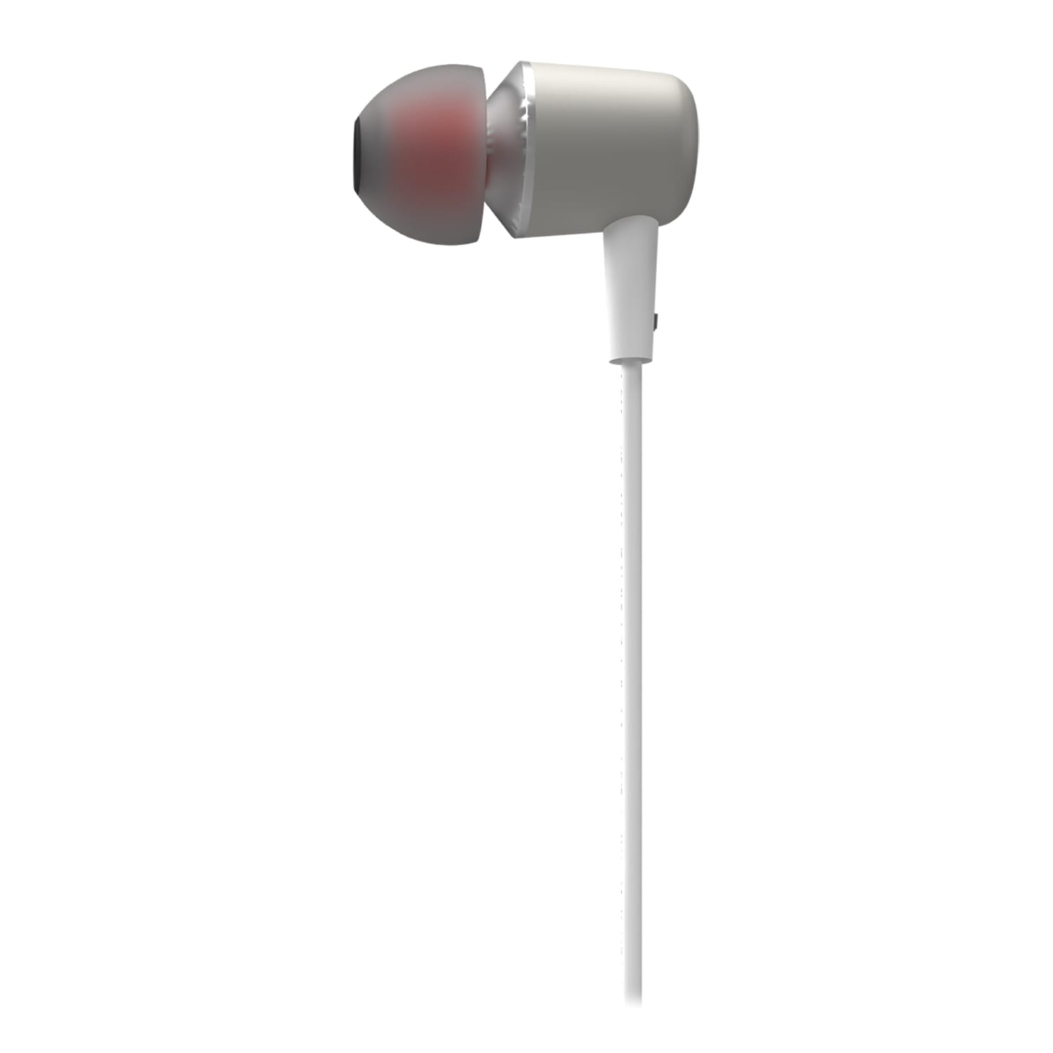 cellhelmet Bar Audio Earbuds With Microphone And Lightning Connector, White - Image 4