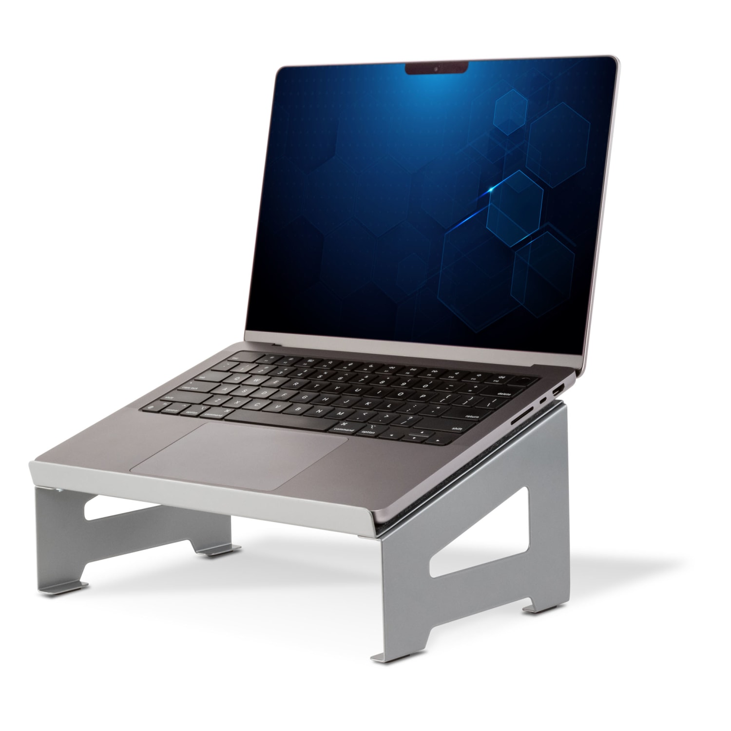Allsop TechStyle Steel Laptop Stand, Gray, Total Qty 1 - Image 3