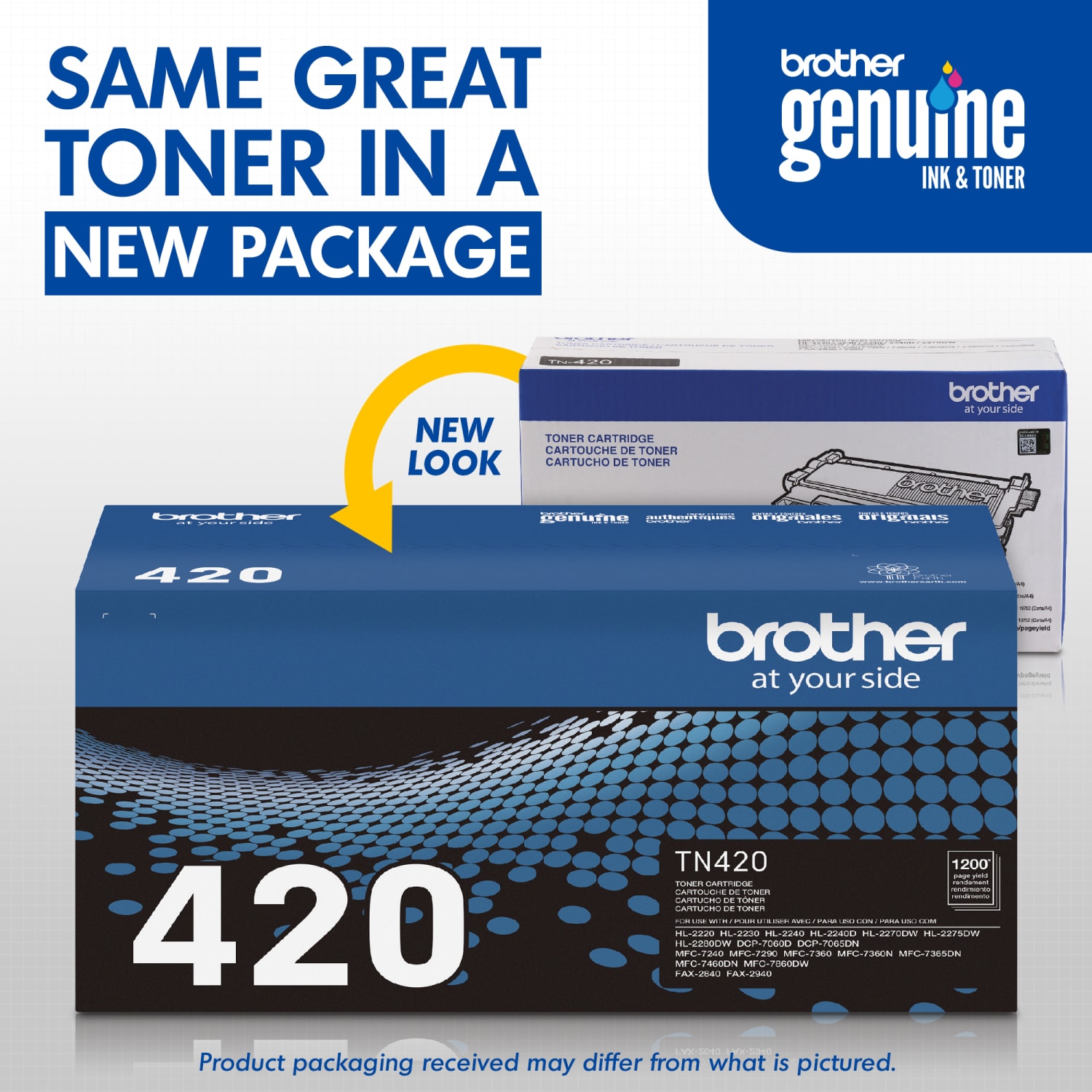 Brother TN-420 Black Toner Cartridge, TN-420BK - Image 4