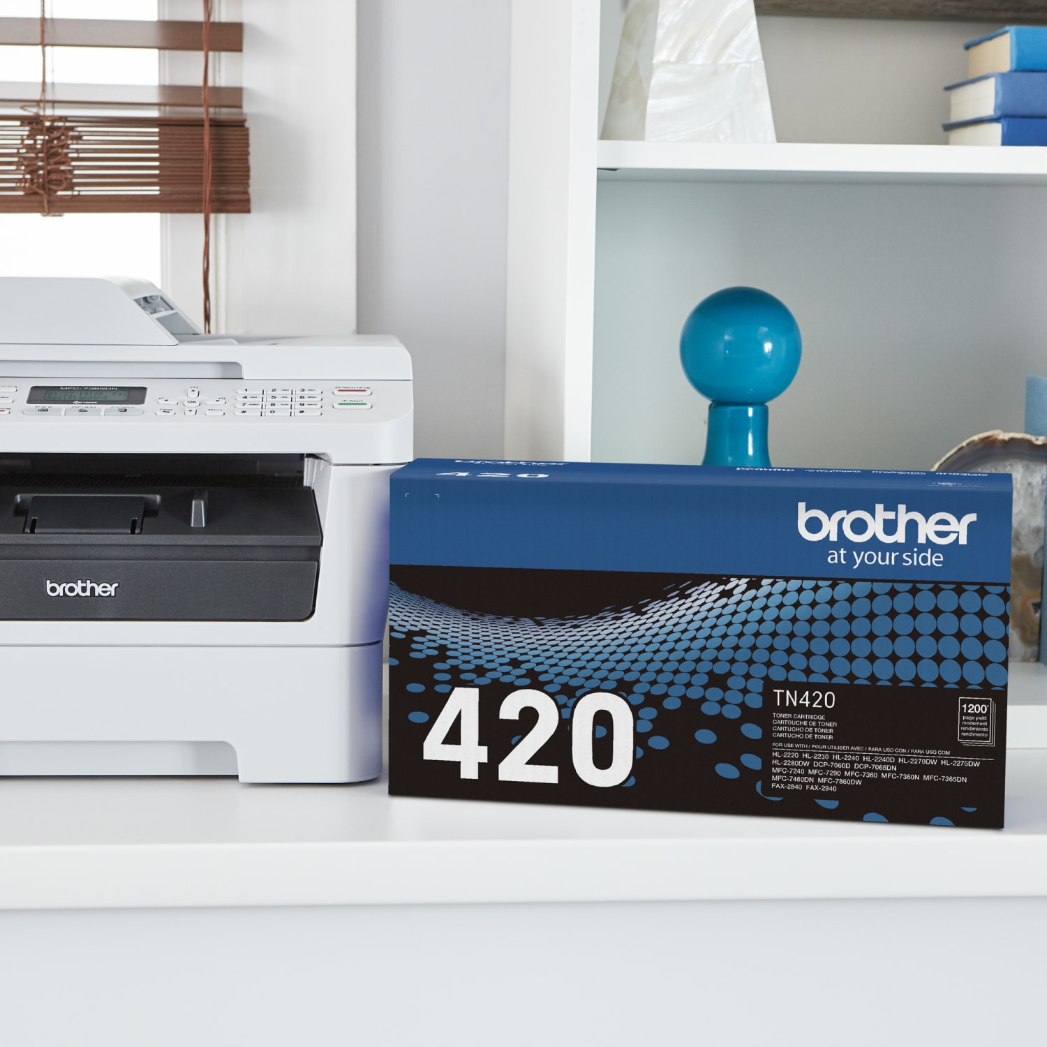 Brother TN-420 Black Toner Cartridge, TN-420BK - Image 5