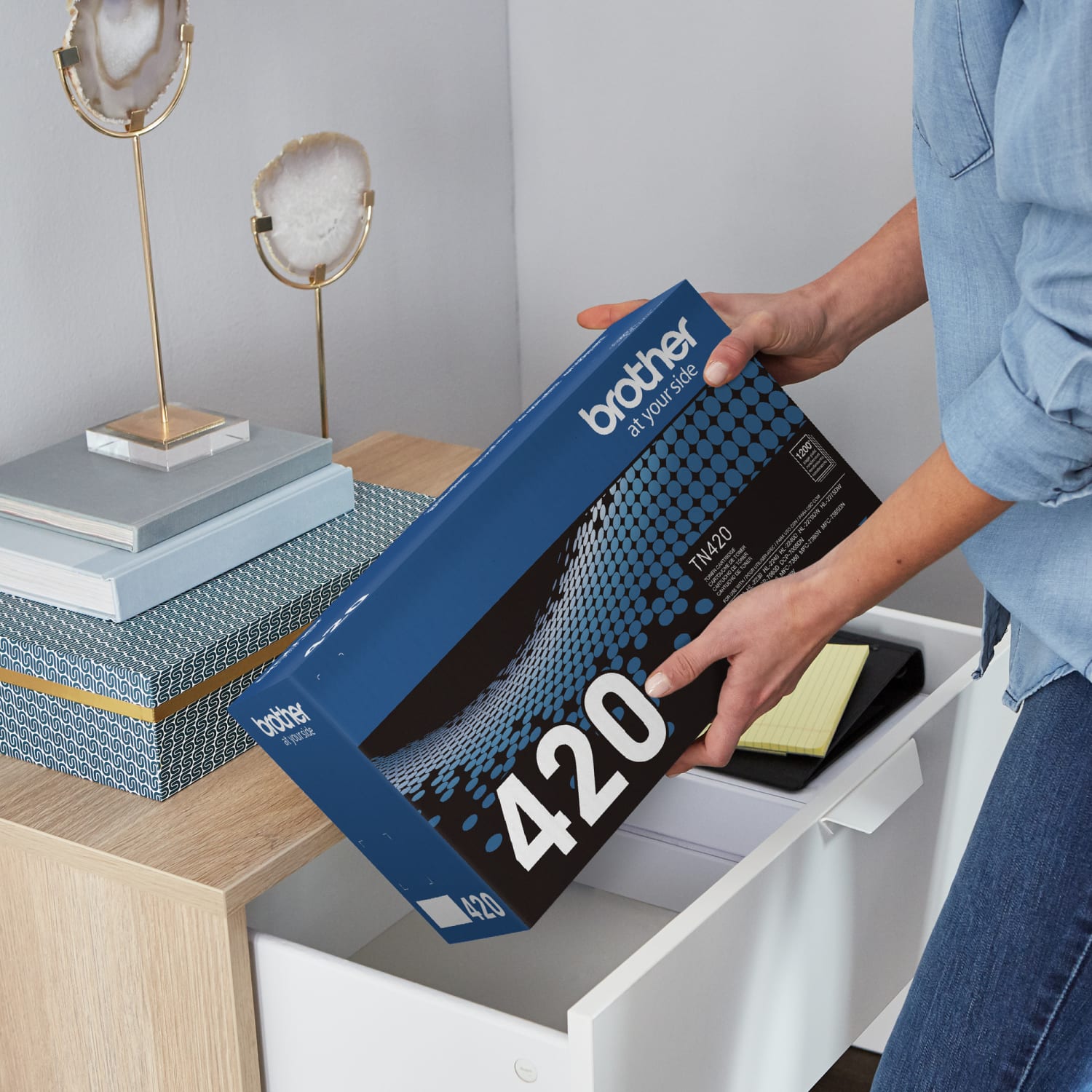 Brother TN-420 Black Toner Cartridge, TN-420BK - Image 6
