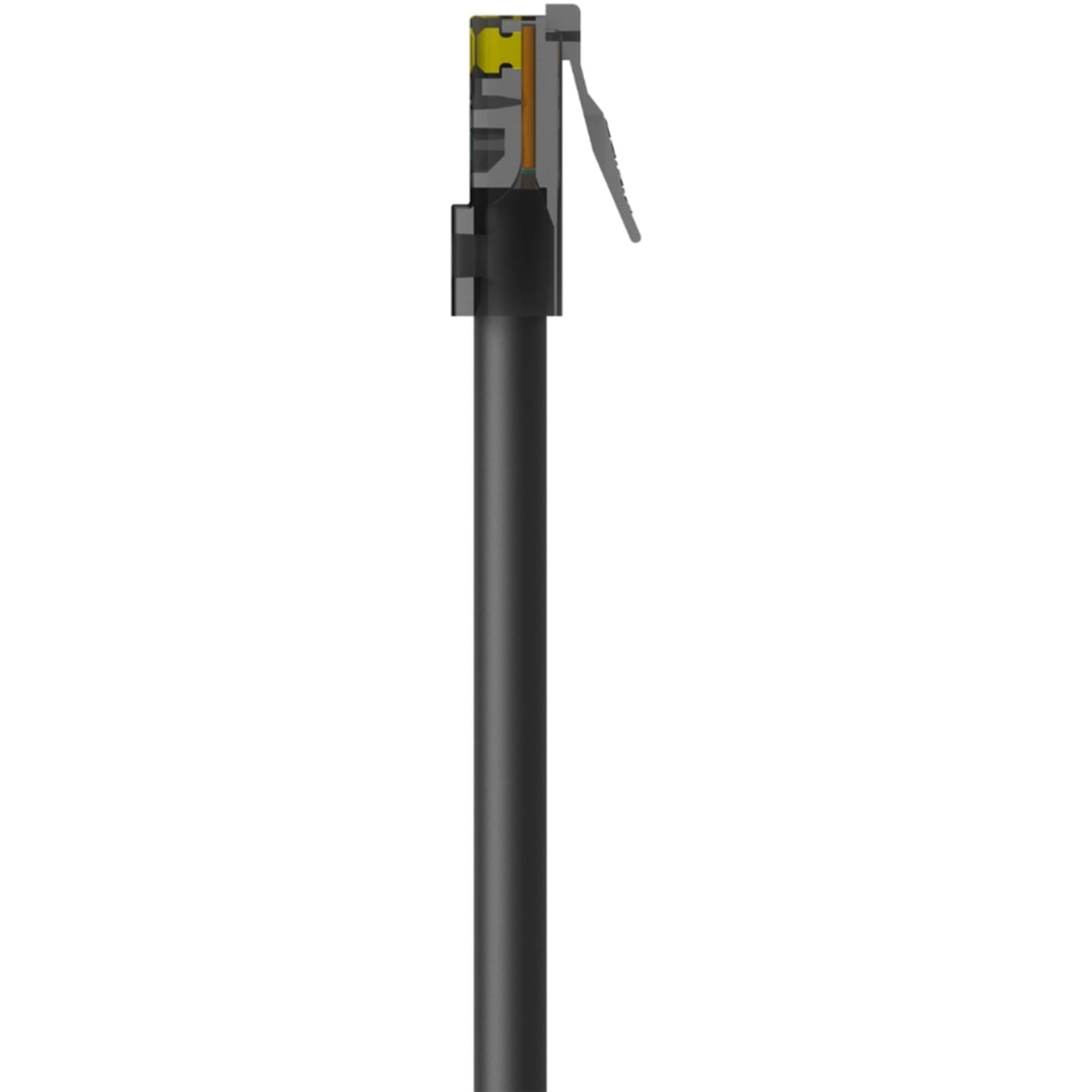 Belkin CAT6 Ethernet Patch Cable, RJ45, M/M - 3ft - Black - Image 4