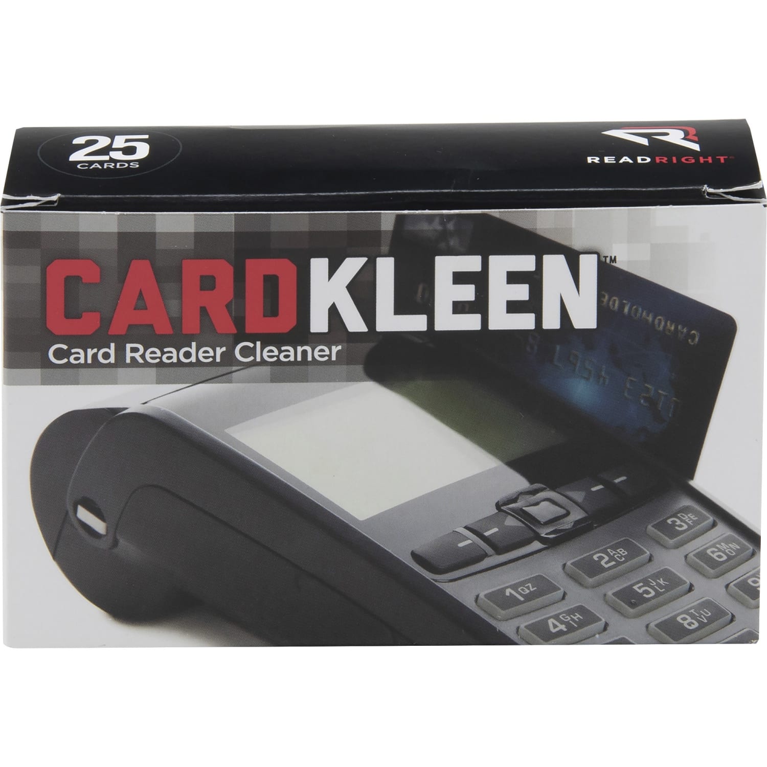 Advantus Read/Right CardKleen Magnetic Head Cleaner, 2.5in x 5.3in, Box Of 25 - Image 5