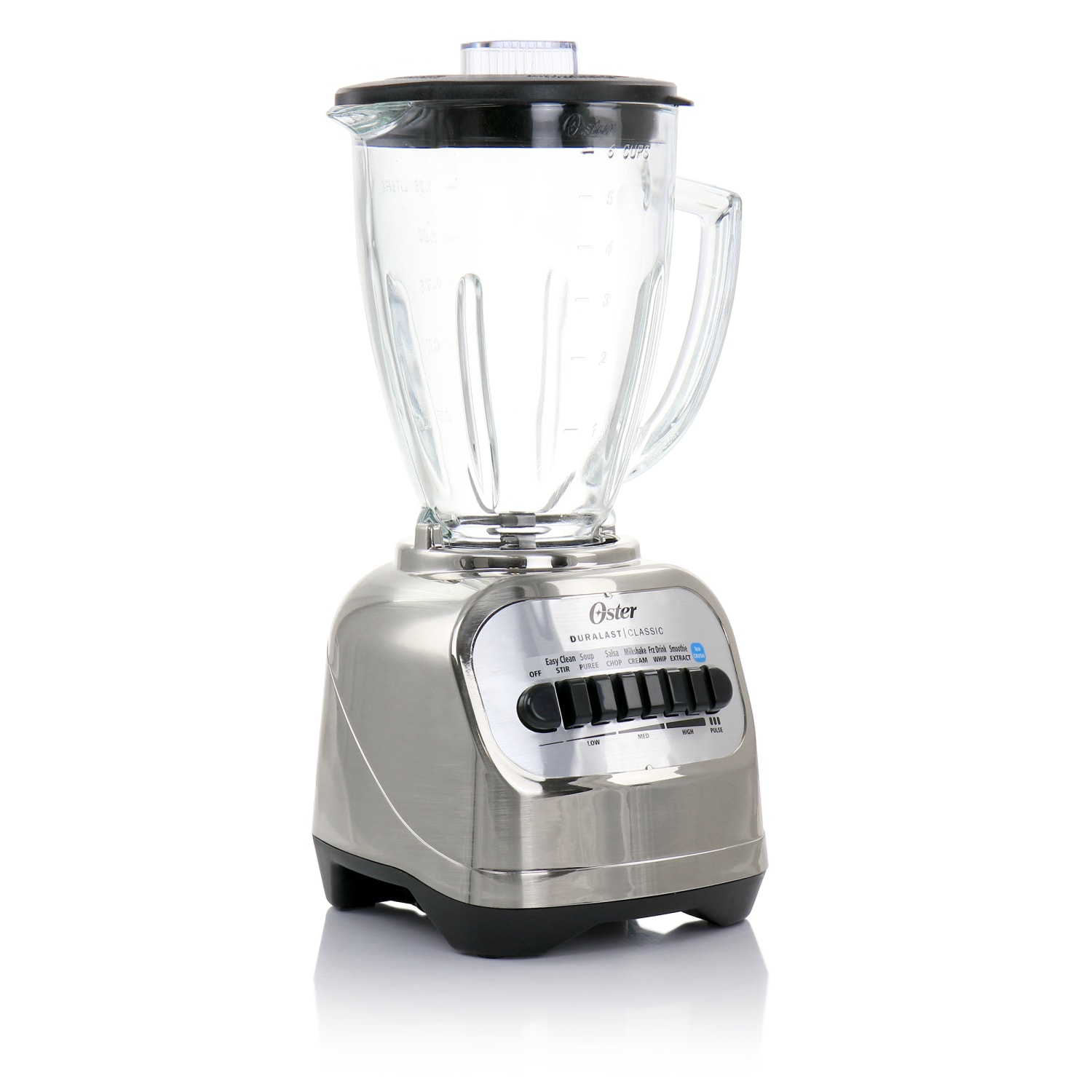 Oster 2-in-1 System 700-Watt 8-Speed 6-Cup Blender With Blend-n-Go Cup, Chrome - Image 3